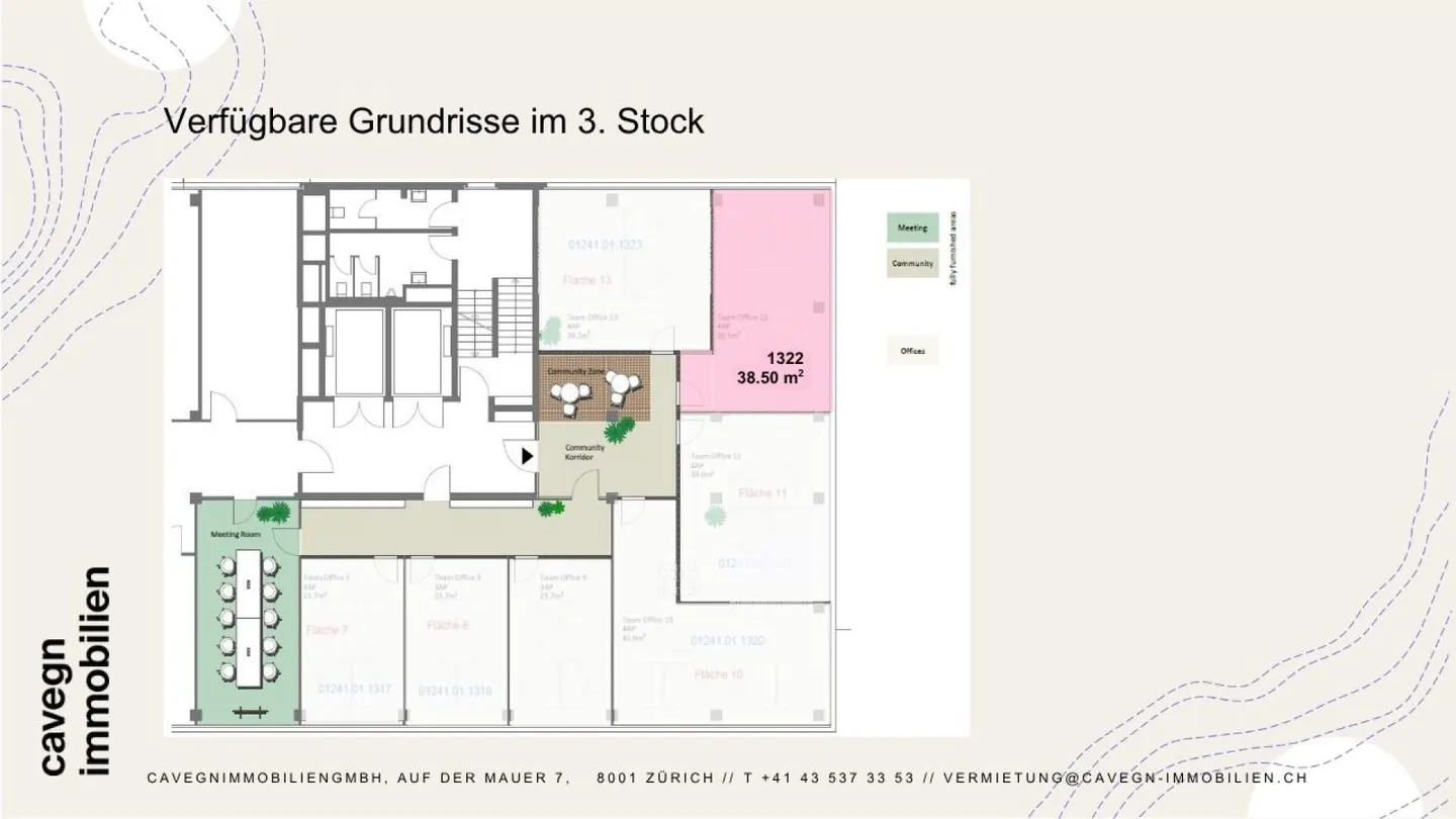 Attractive office and commercial spaces in the best location of Regensdorf - Photo 9 of 10