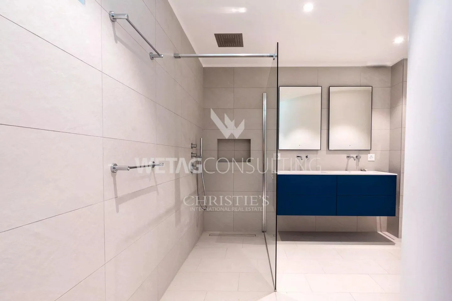 Villa a schiera moderna con giardino privato e vista panoramica sul lago di Lugano a Lugano-Aldesago in vendita - Foto 6 di 10