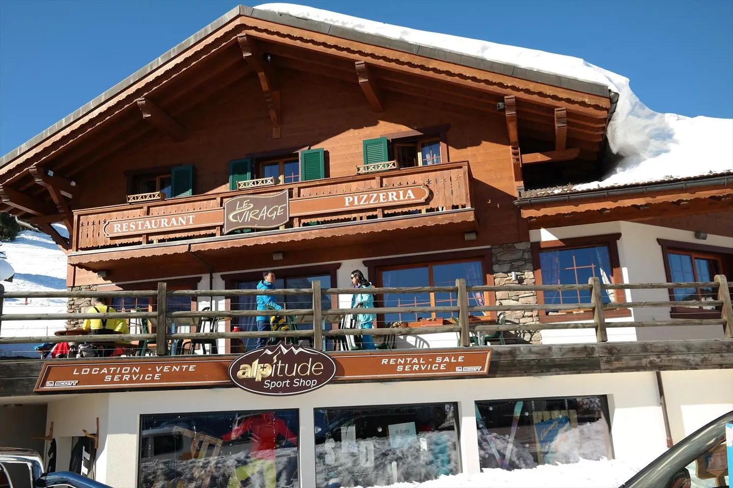 Restaurant "Le Virage" à Champoussin dans les Portes-du-Soleil - Photo 9 sur 9