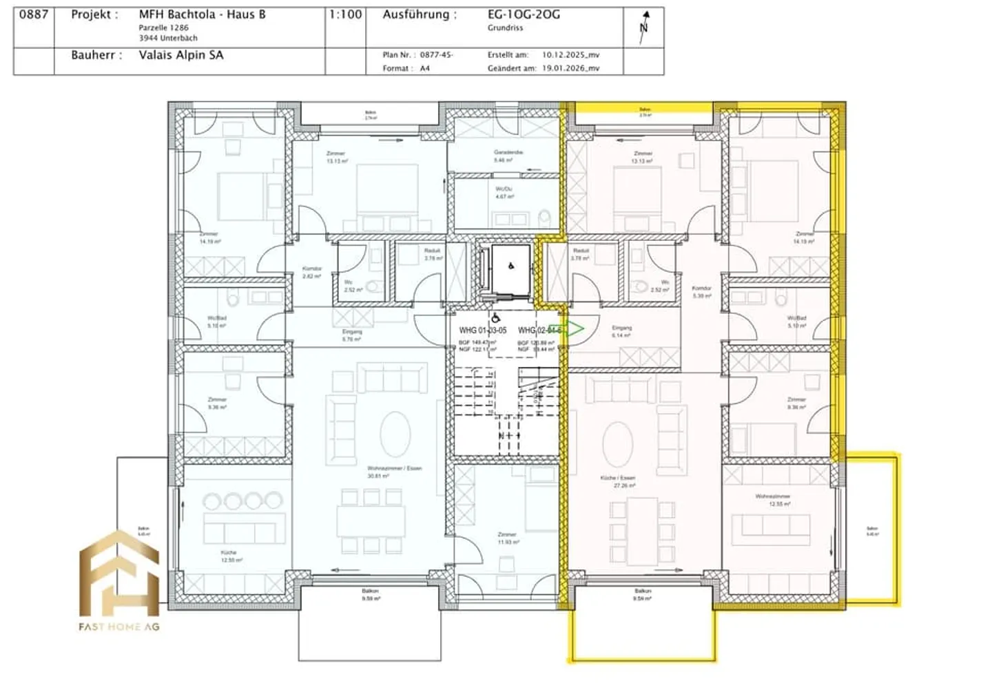 Innovative New Construction Project: Bright 4.5 Room Apartment - Photo 11 of 12