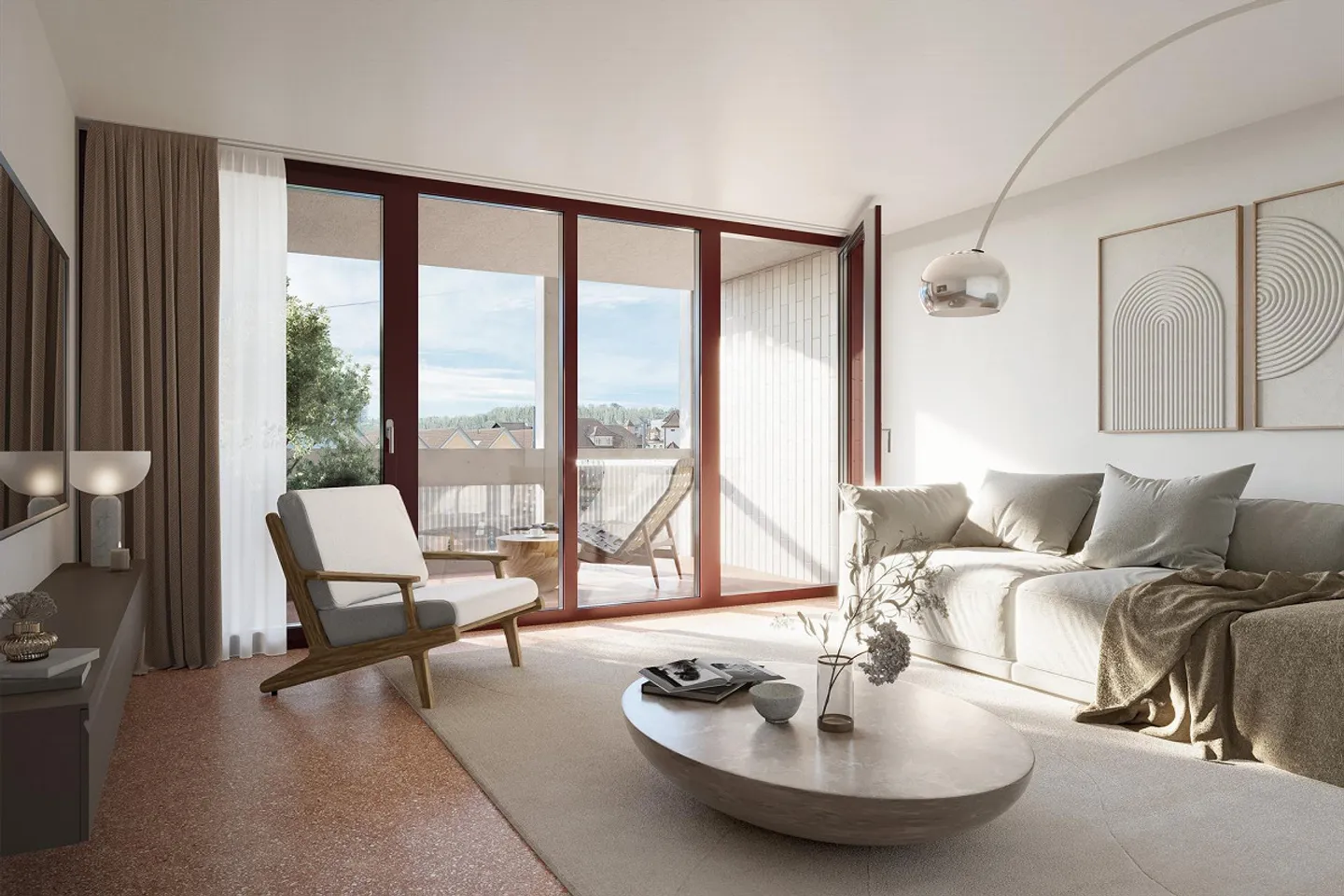 Moderne 1.5-Zimmerwohnung - Foto 3 von 4