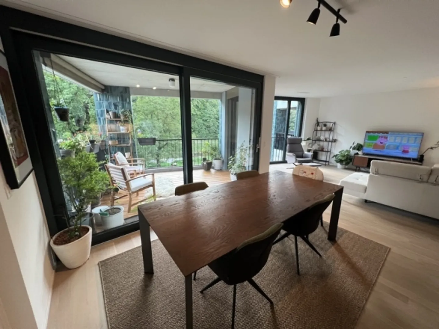 3½ PIÈCE APPARTEMENT À ZURICH - DISTRICT 2 WOLLISHOFEN, MEUBLÉ - Photo 1 sur 10