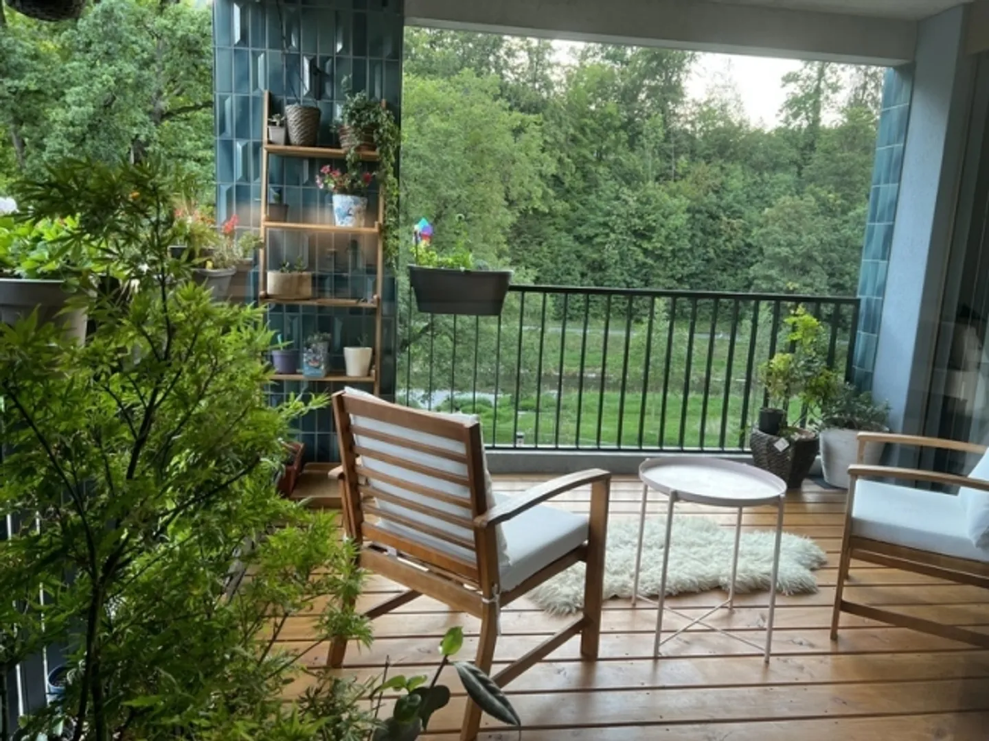 3½ PIÈCE APPARTEMENT À ZURICH - DISTRICT 2 WOLLISHOFEN, MEUBLÉ - Photo 8 sur 10