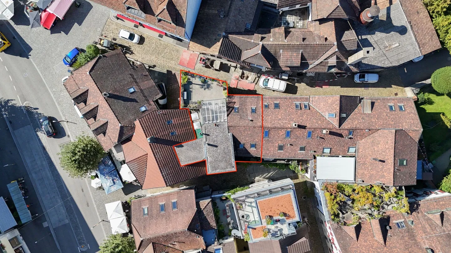 Fascino dell'edificio storico e terrazza di 47 m²: appartamento duplex esclusivo sopra i tetti di Solothurn - Foto 22 di 22