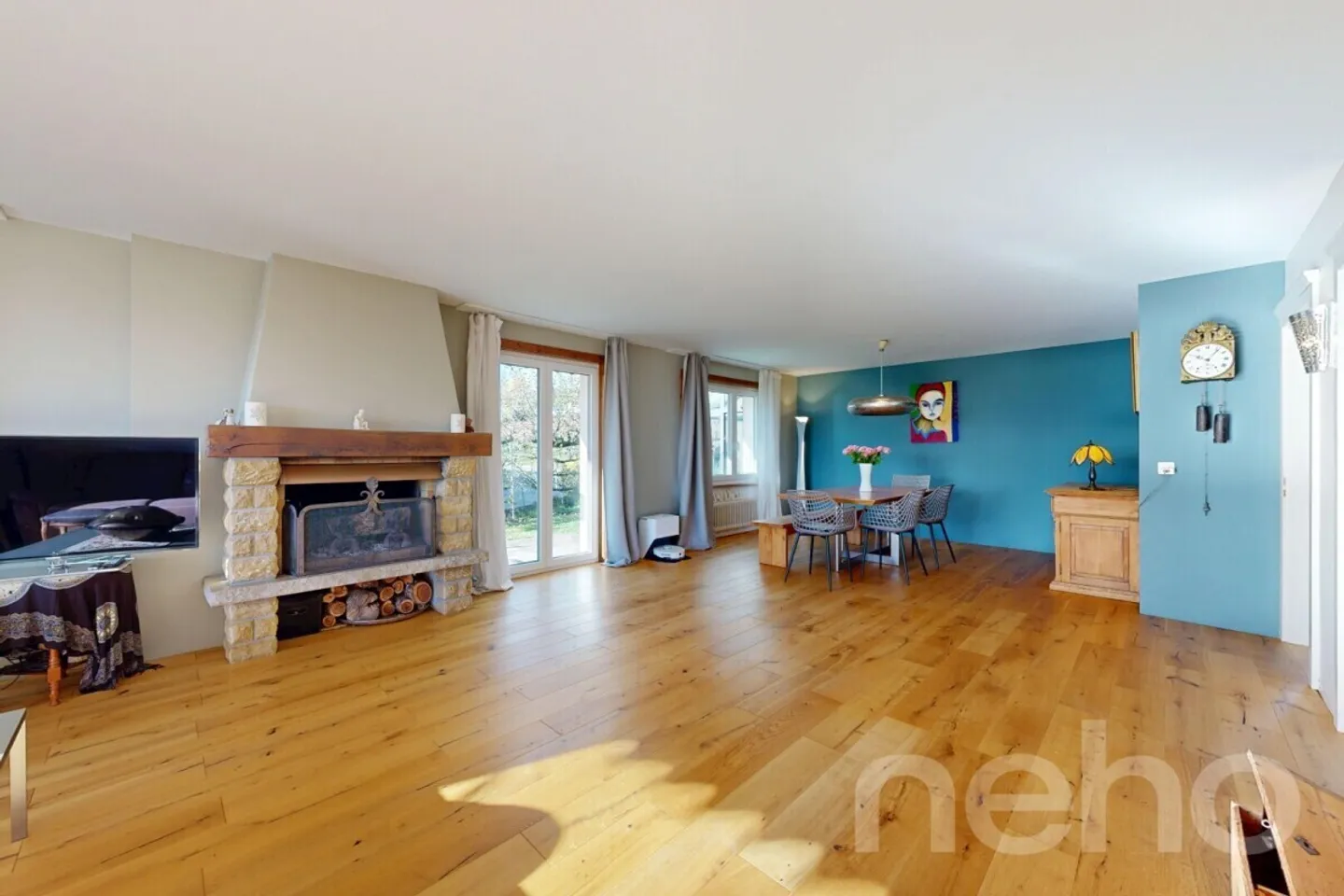 Charmante villa avec vue imprenable sur le lac et les Alpes à Bevaix - Photo 4 sur 12