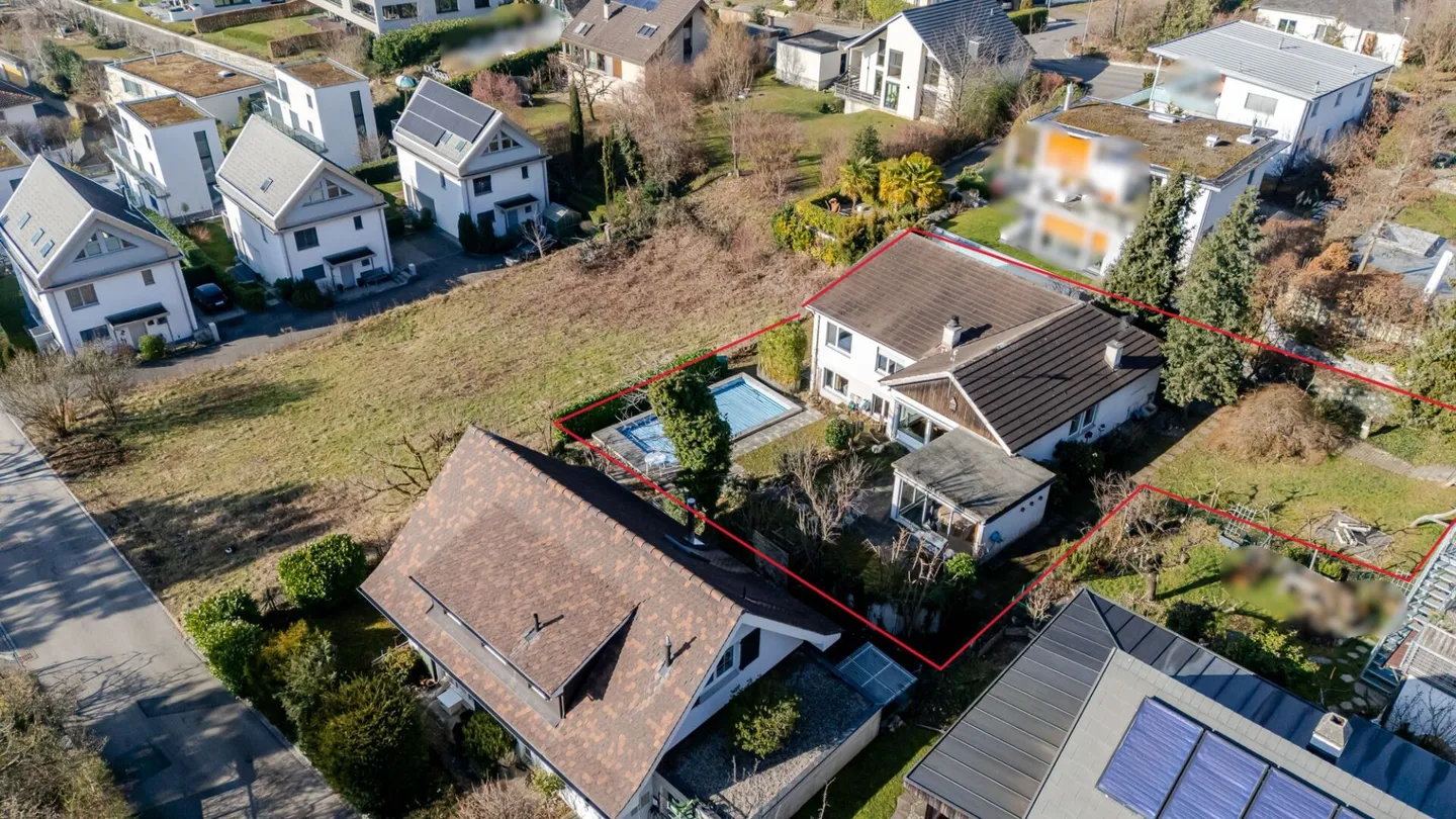 Maison individuelle 6.5 Z' sur le versant ensoleillé de Dorrnach - Photo 11 sur 12
