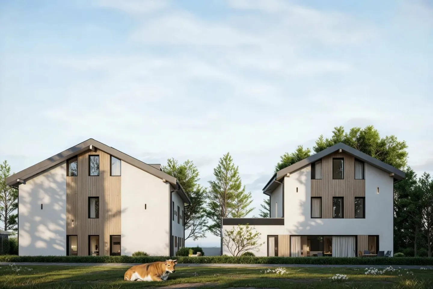 Villa contiguë 5.5 pièces à Lussy FR - Photo 6 sur 7