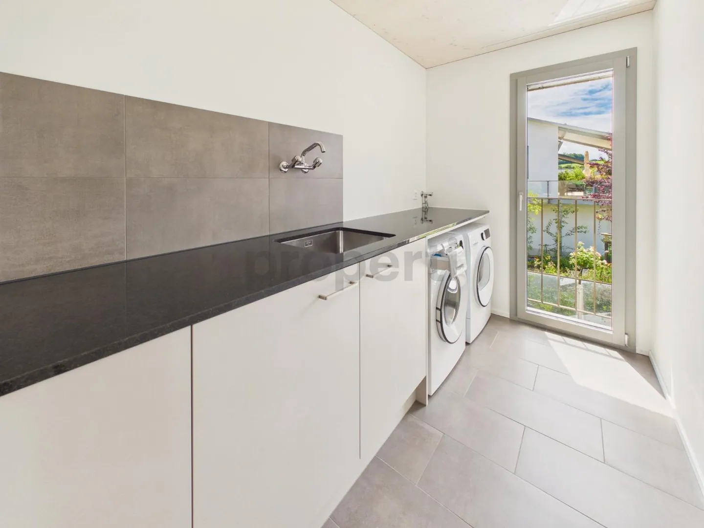 Stilvolles Neubau-Einfamilienhaus in nachhaltiger Holzbauweise mit ... - Foto 6 di 13