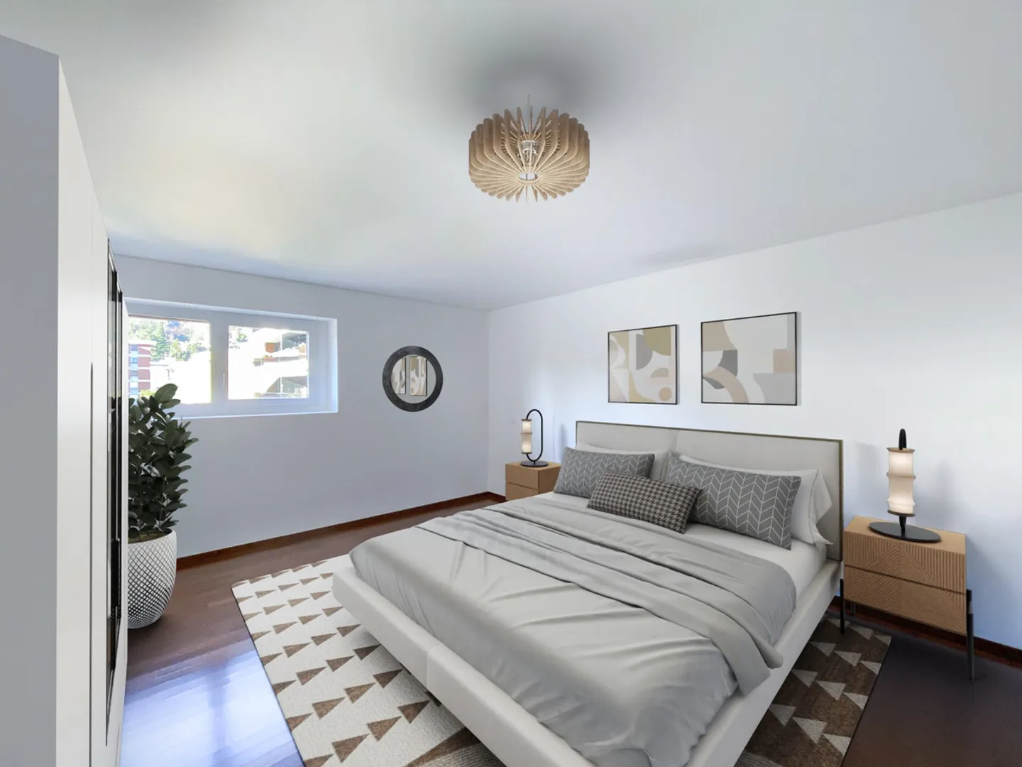 Ampio appartamento di 3,5 locali con terrazza ad Agno - Foto 4 di 9