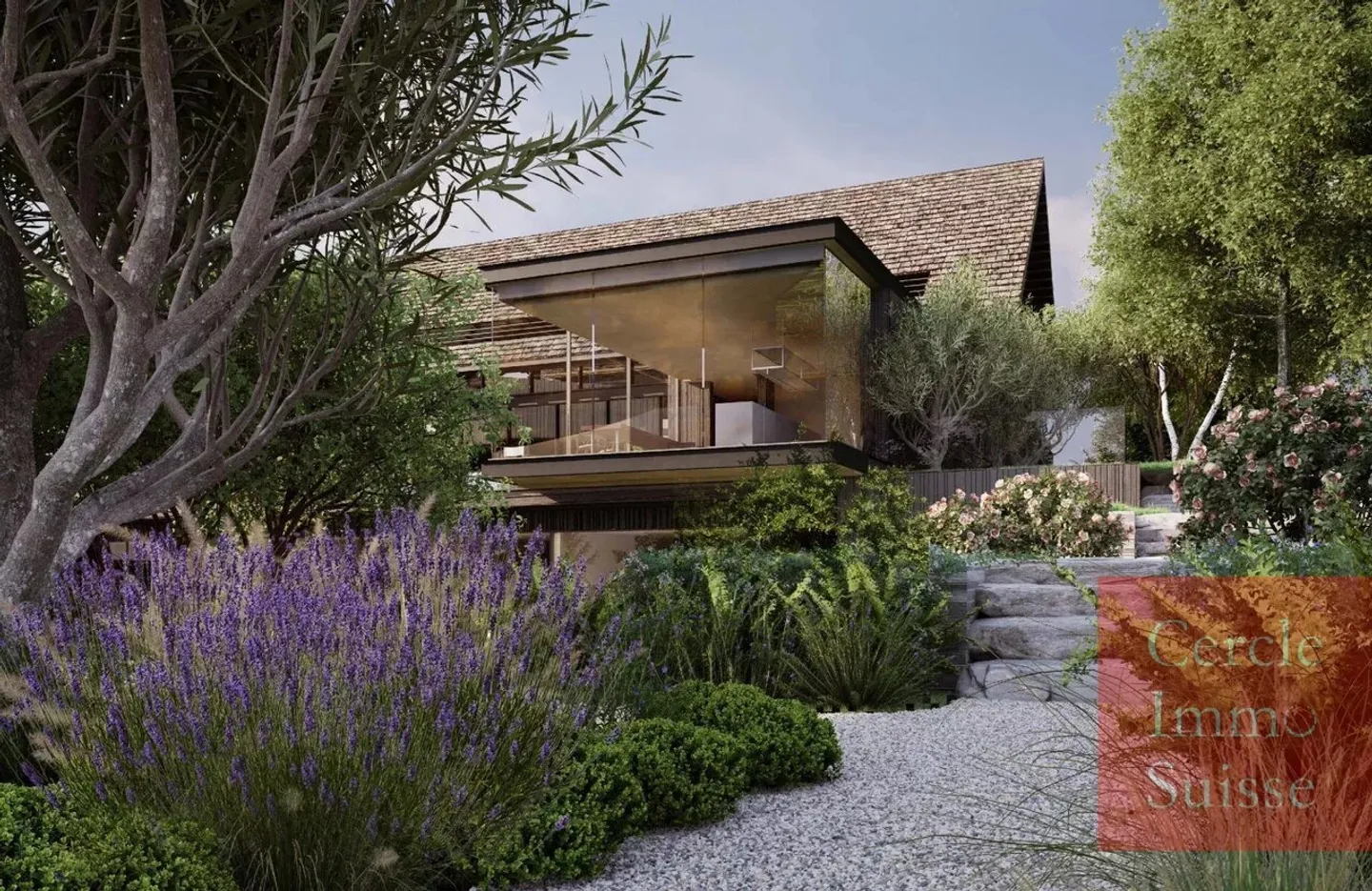 Stilvolle Villa mit Seeblick - Foto 1 von 10