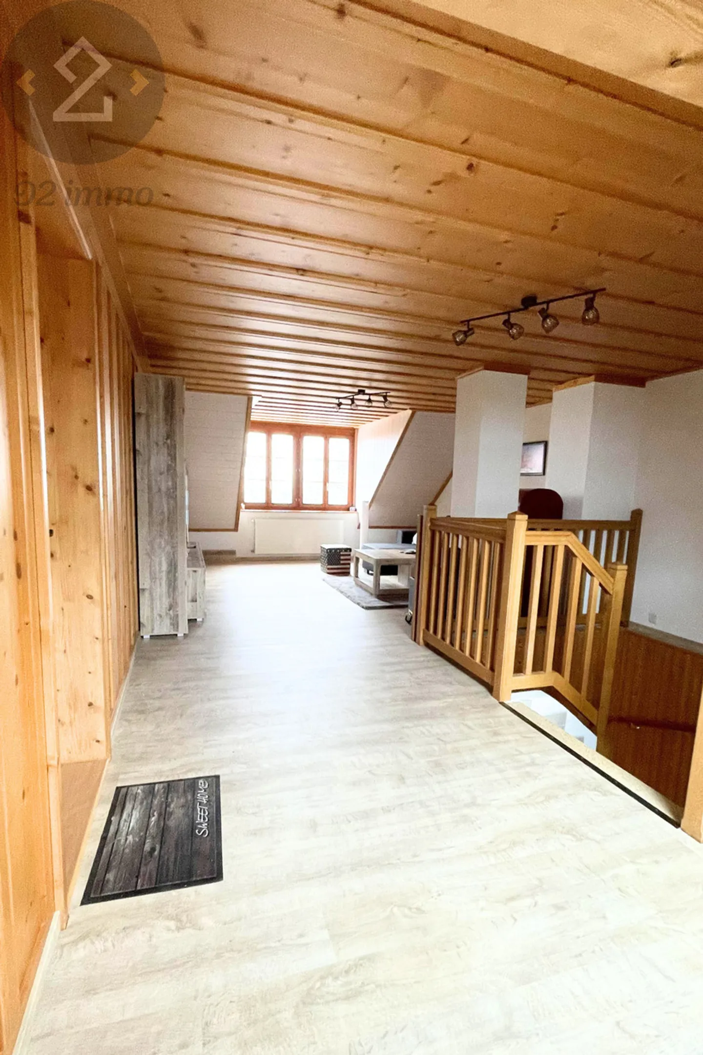 2.5 pces en Duplex dans ancienne ferme - Photo 2 sur 6