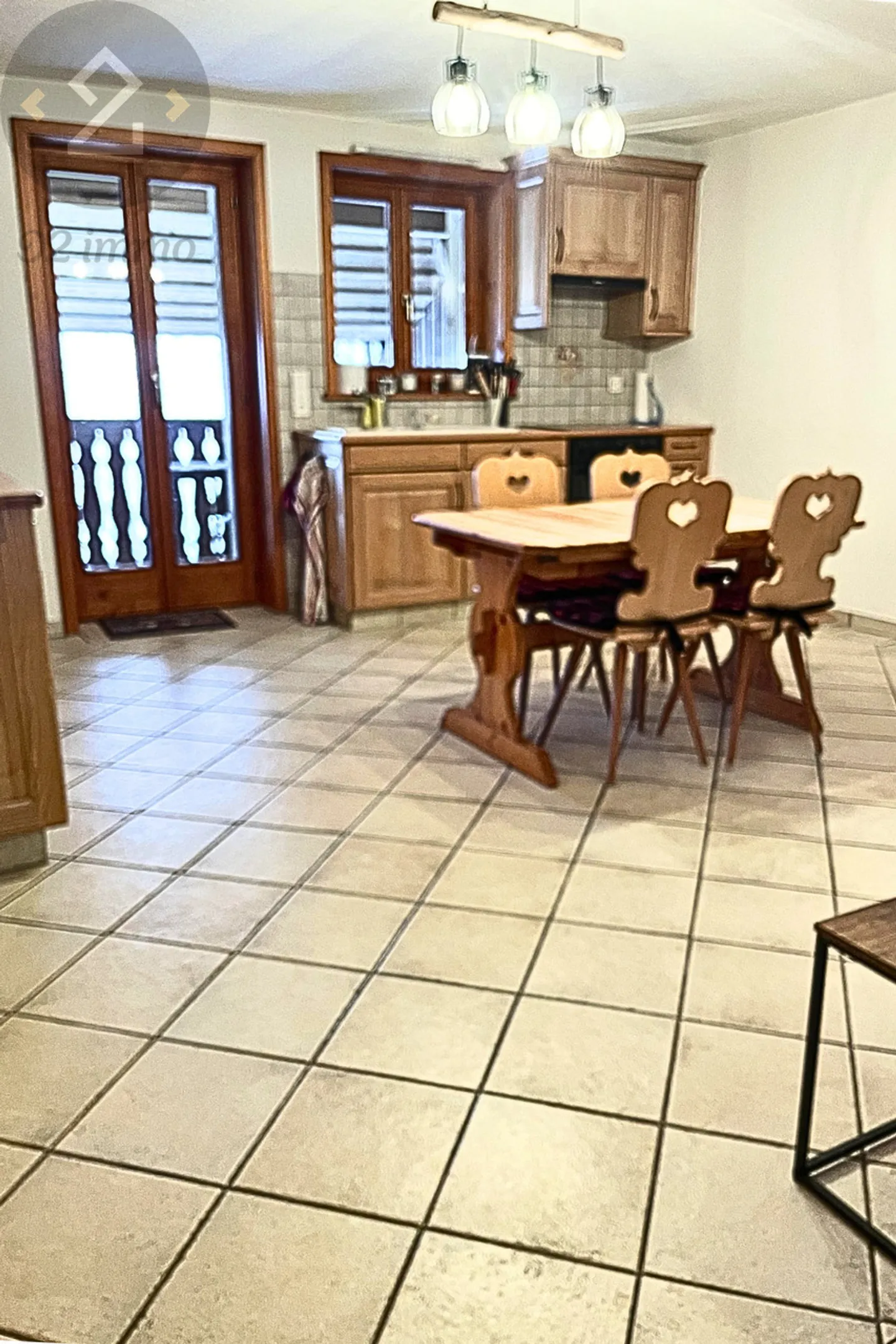 2.5 pces en Duplex dans ancienne ferme - Photo 5 sur 6