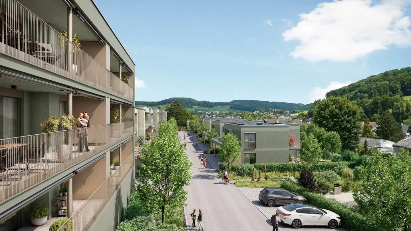 Neubauprojekt Gemsacker: 4.5-Zimmer-Doppeleinfamilienhaus D1 - Foto 7 von 7