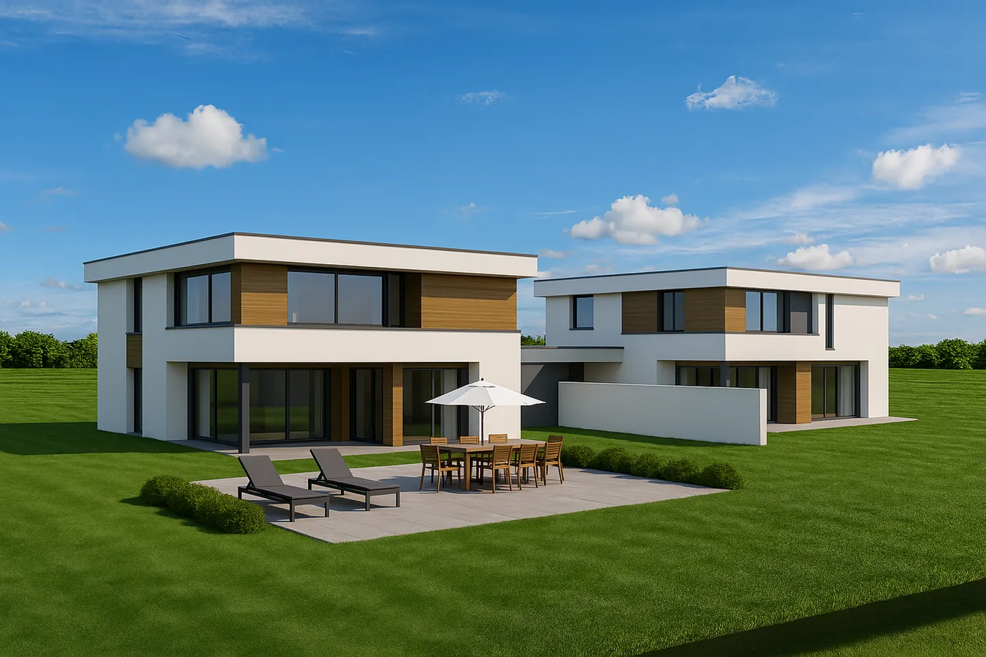 Maison individuelle de 6,5 pièces neuve dans un emplacement adapté aux enfants - Photo 1 sur 1