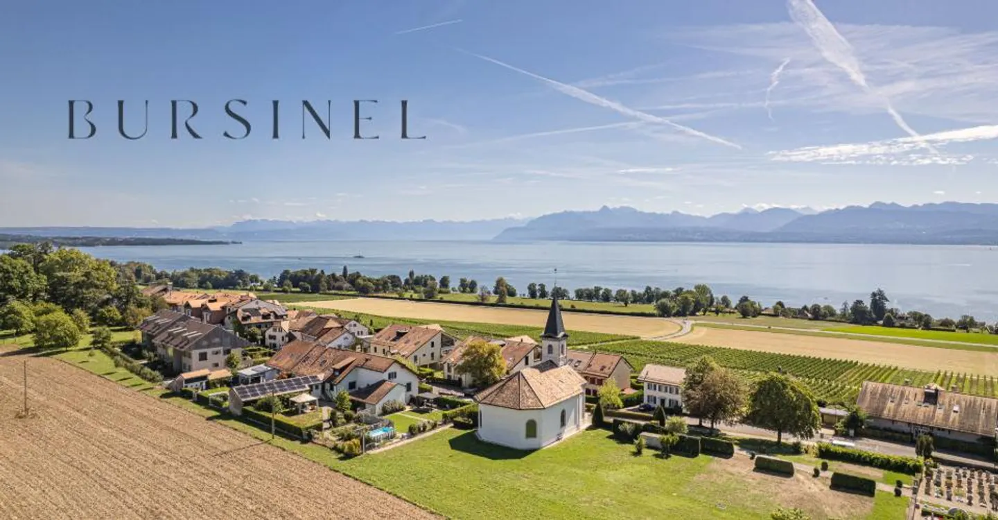Bursinel - 3.5-room apartment with panoramic view of the lake and the Alps - Photo 1 of 10