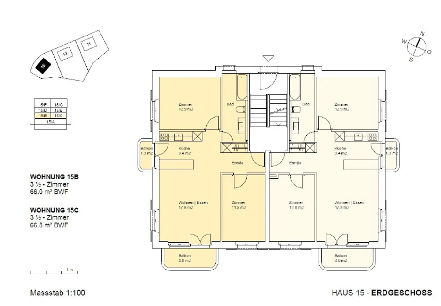 3.5 Room Apartment - Photo 5 of 5