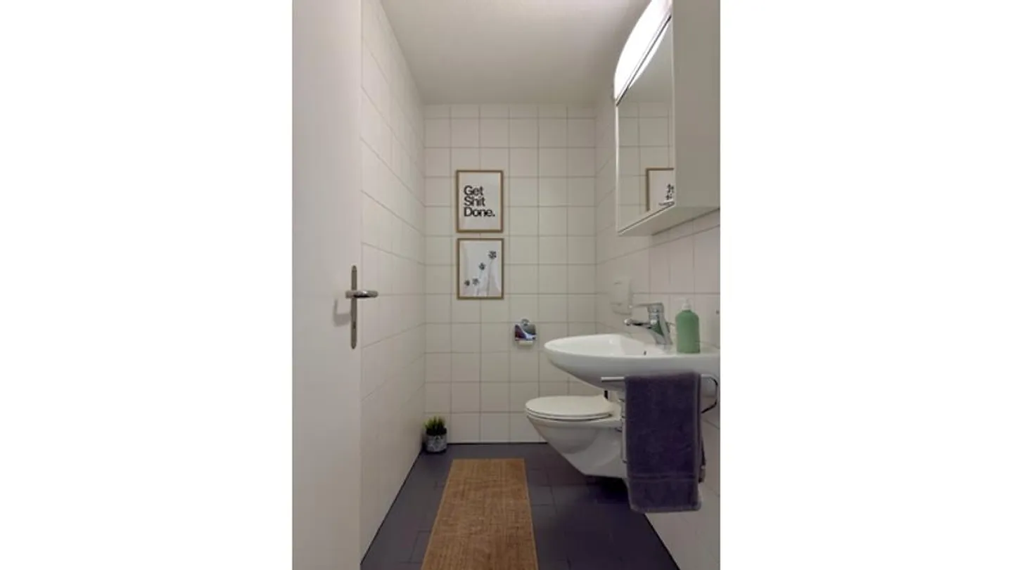 APPARTEMENT MAISONETTE 2½ CHAMBRES À WATT (ZH), MEUBLÉ, TEMPORAIRE - Photo 7 sur 10