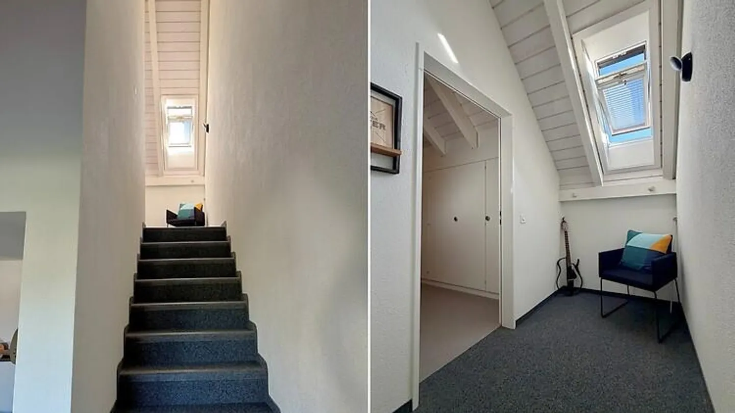 APPARTEMENT MAISONETTE 2½ CHAMBRES À WATT (ZH), MEUBLÉ, TEMPORAIRE - Photo 8 sur 10