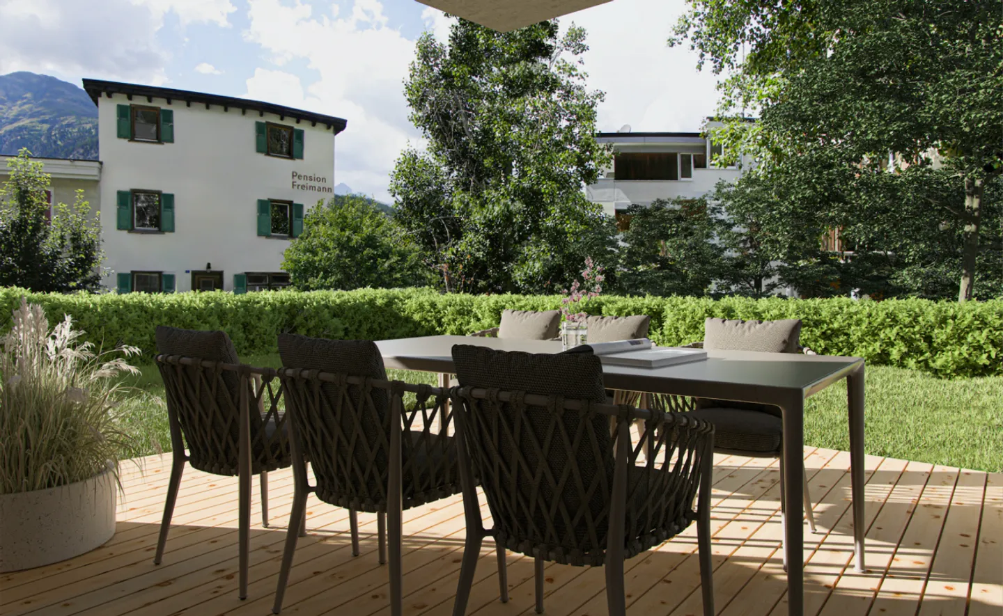 Apartment Suot Cruscheda No. 1 - Pontresina (Annual Rent) - Photo 2 of 3