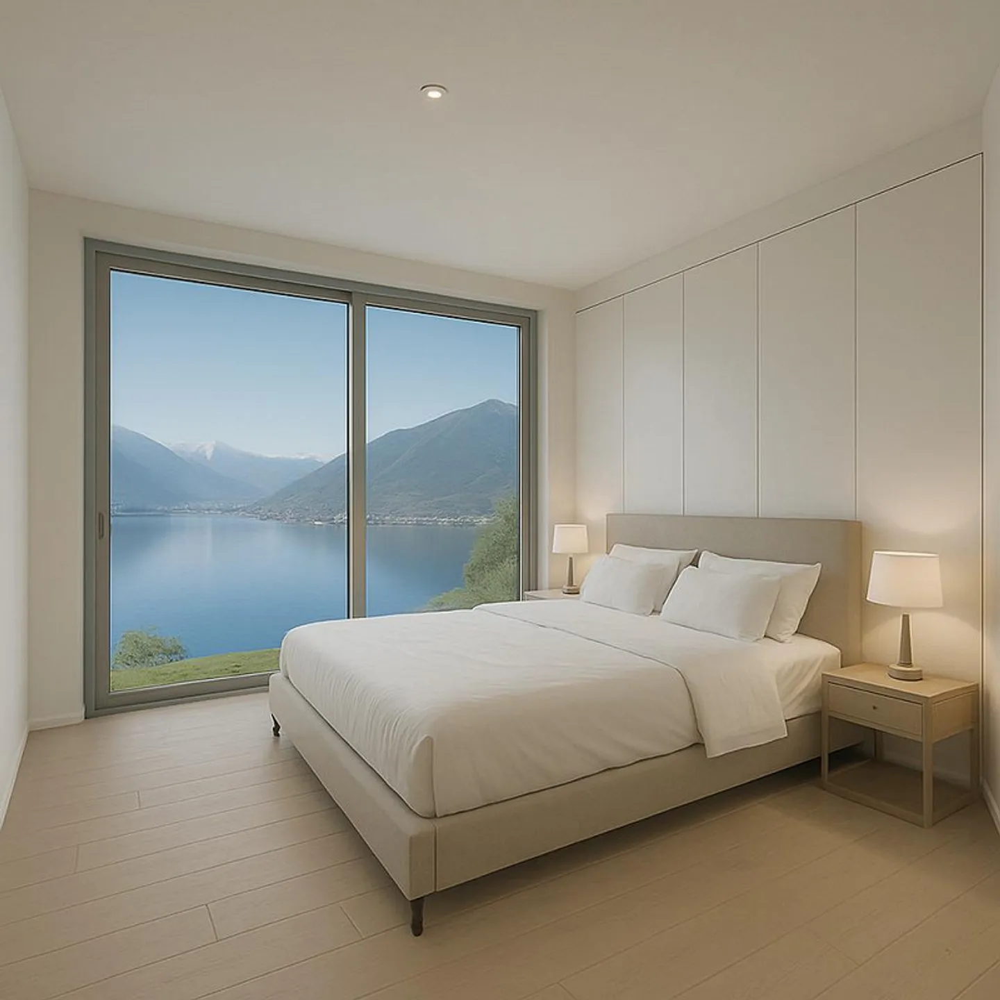 STUNNING AND EXCLUSIVE VILLA WITH LAKE VIEW 6.5 ROOMS IN PUGERNA - Photo 6 of 13