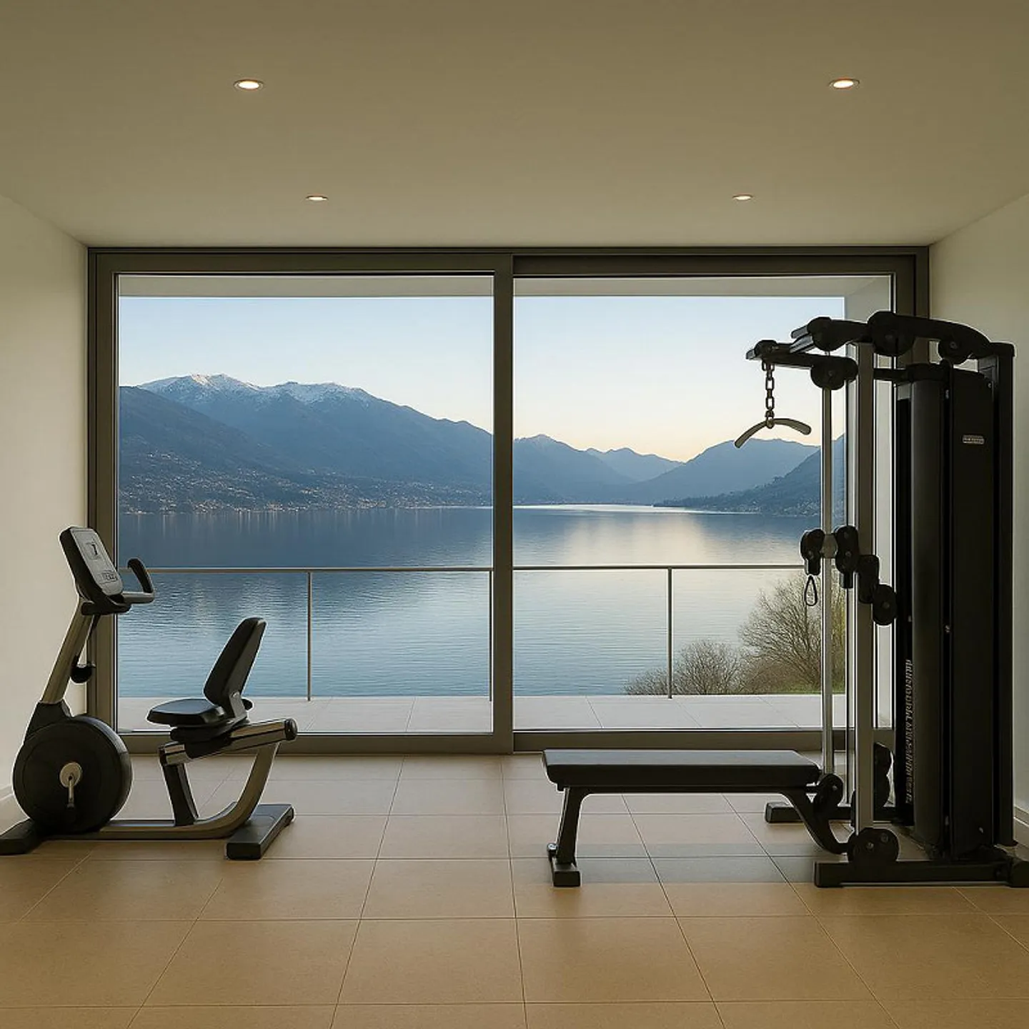 STUNNING AND EXCLUSIVE VILLA WITH LAKE VIEW 6.5 ROOMS IN PUGERNA - Photo 9 of 13