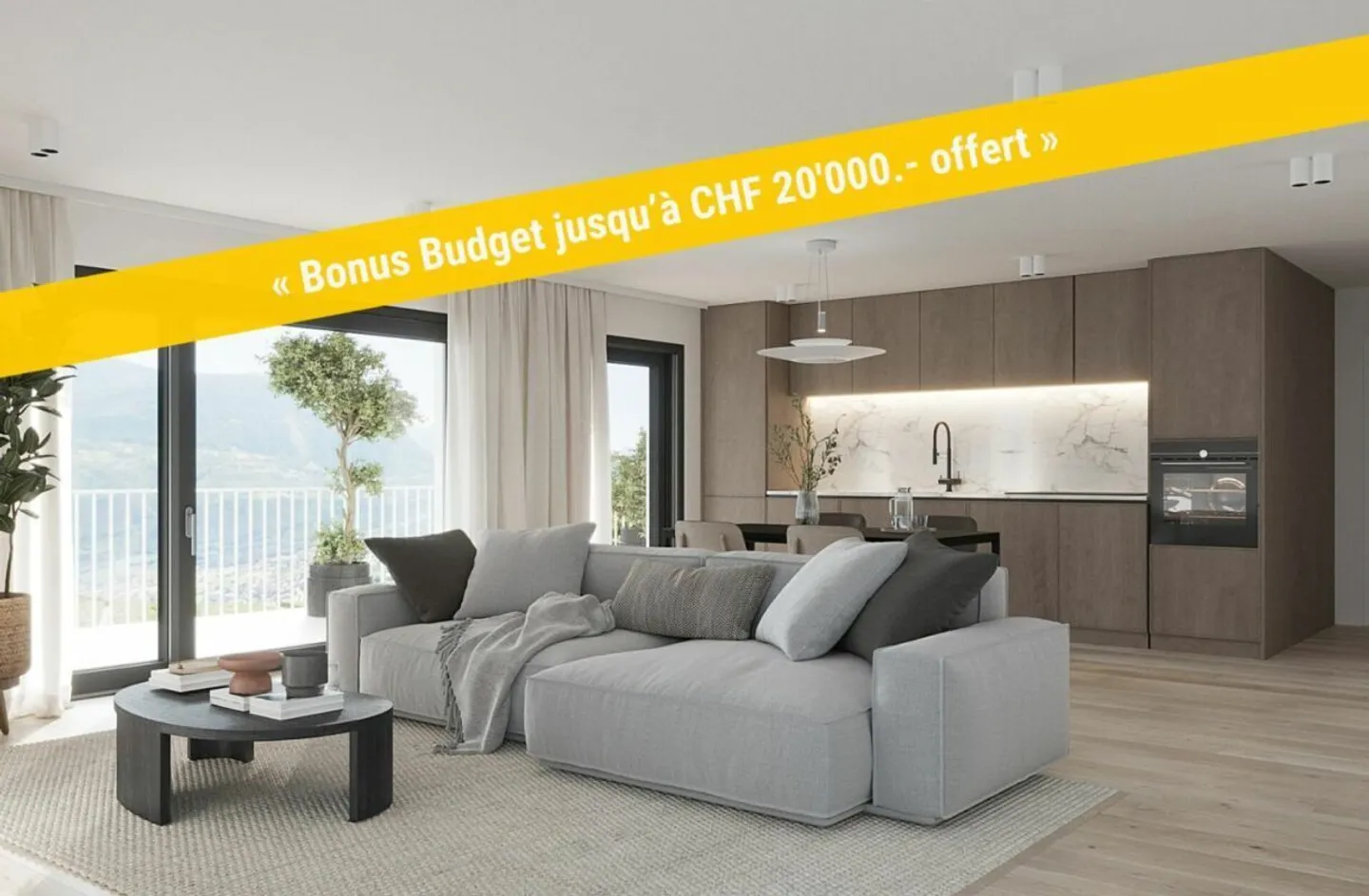 3,5-Zimmer-Wohnung in Vétroz - Foto 1 von 21