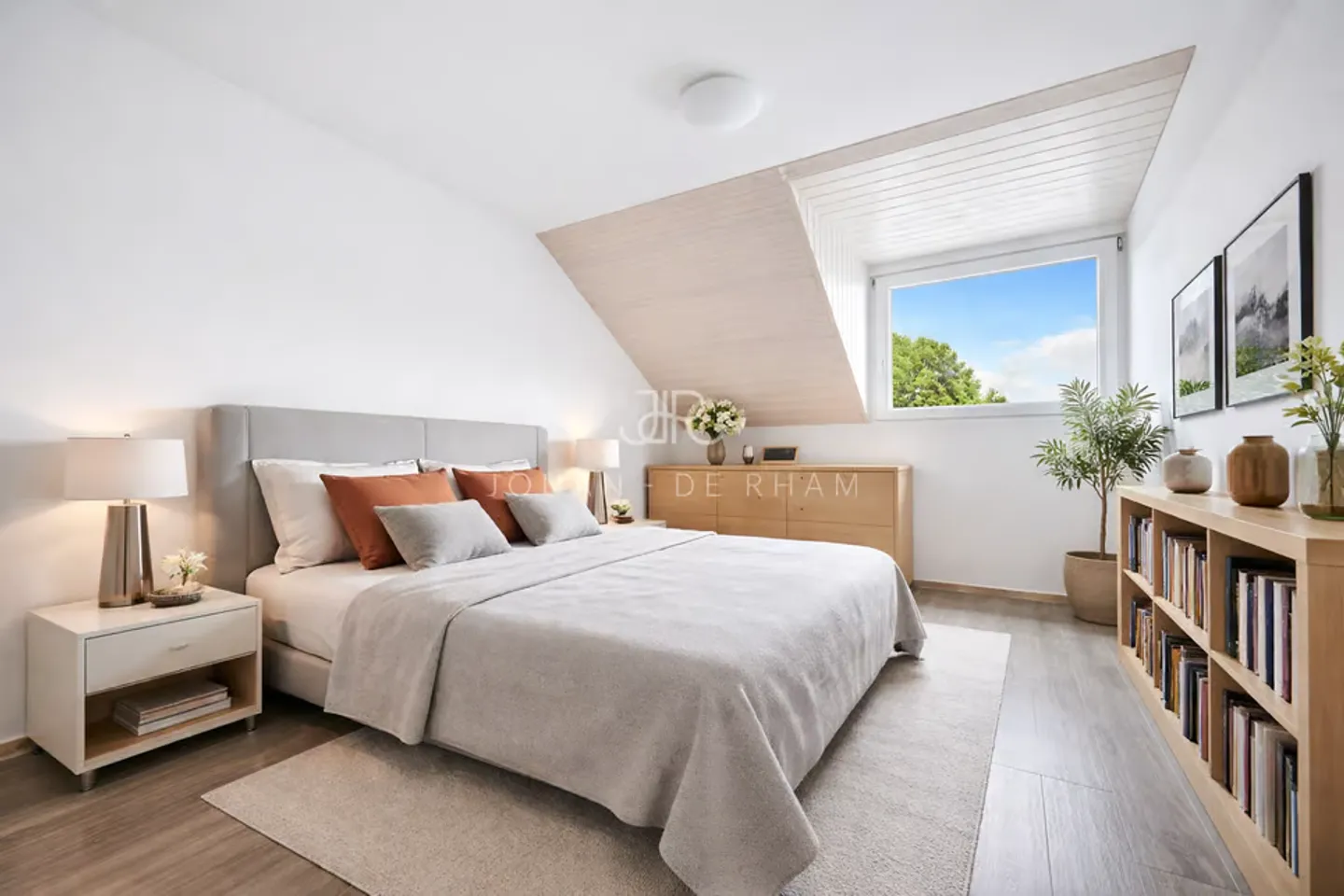 Attique de 3.5 pièces avec grande terrasse - Foto 3 di 8