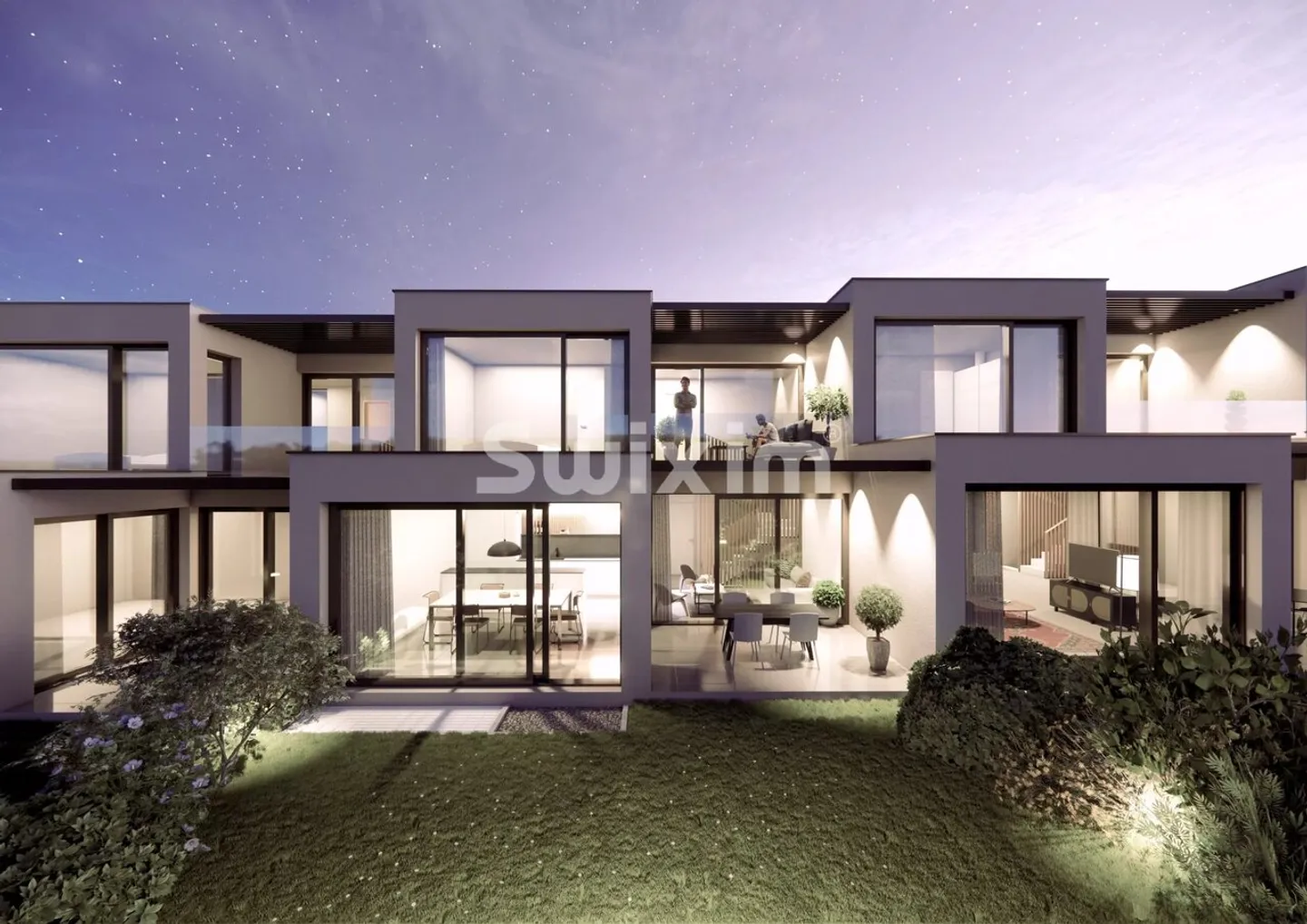 Zeitgenössisches HPE-Haus in Veyrier - Foto 1 von 7