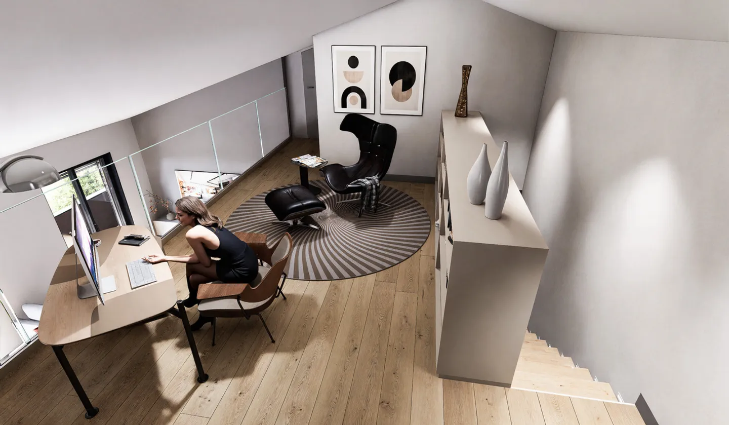 MERVEILLEUX DUPLEX DE 4.5 PIÈCES AVEC JARDIN PRIVÉ PPP5 - Photo 11 sur 13