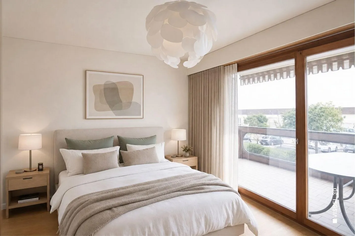 Exklusiv: Charmante 2½-Zimmer-Wohnung mit Balkonen und Seeblick - Foto 4 von 9