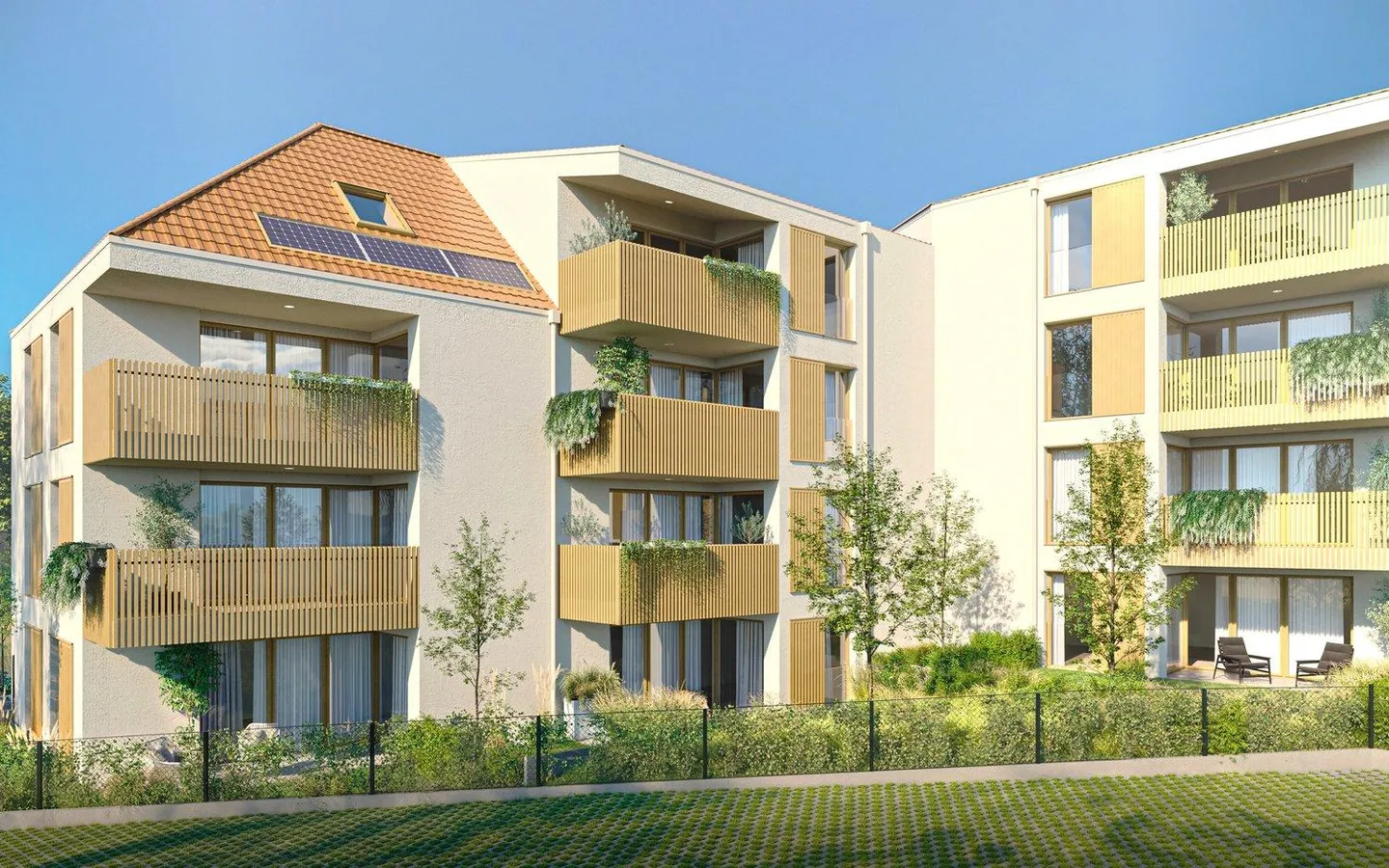 Nuovo progetto - Appartamento di 4.5 locali al 1° piano (lotto G) - Standard Minergie-P - Foto 2 di 6