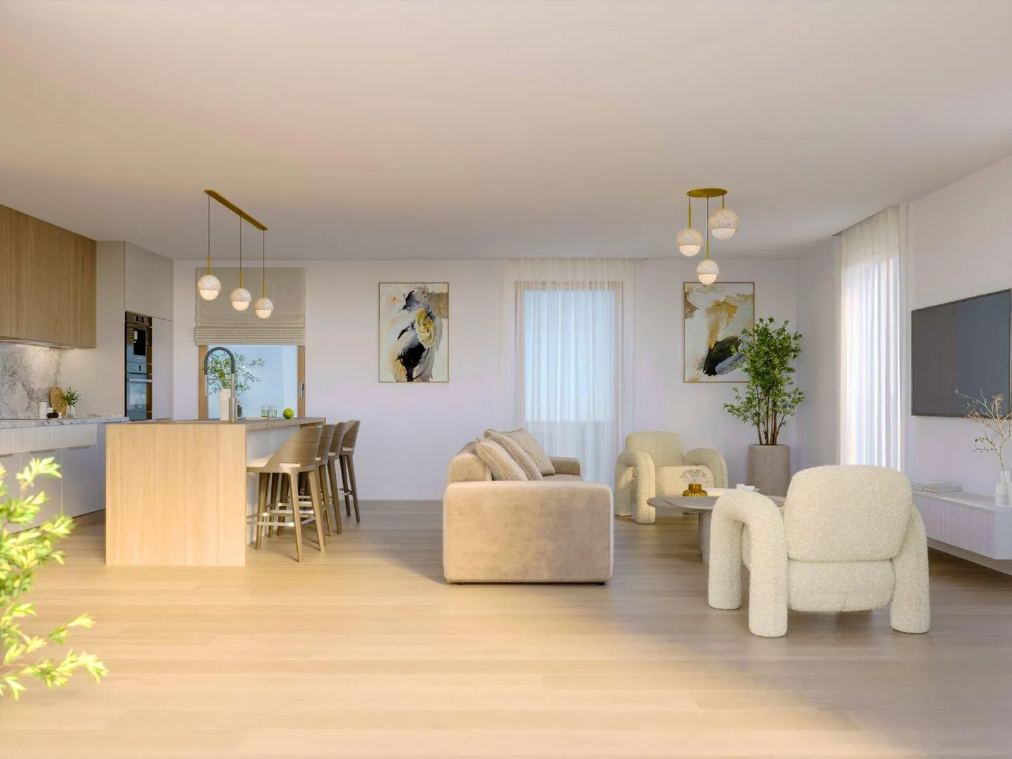 Nuovo progetto - Appartamento di 4.5 locali al 1° piano (lotto G) - Standard Minergie-P - Foto 5 di 6