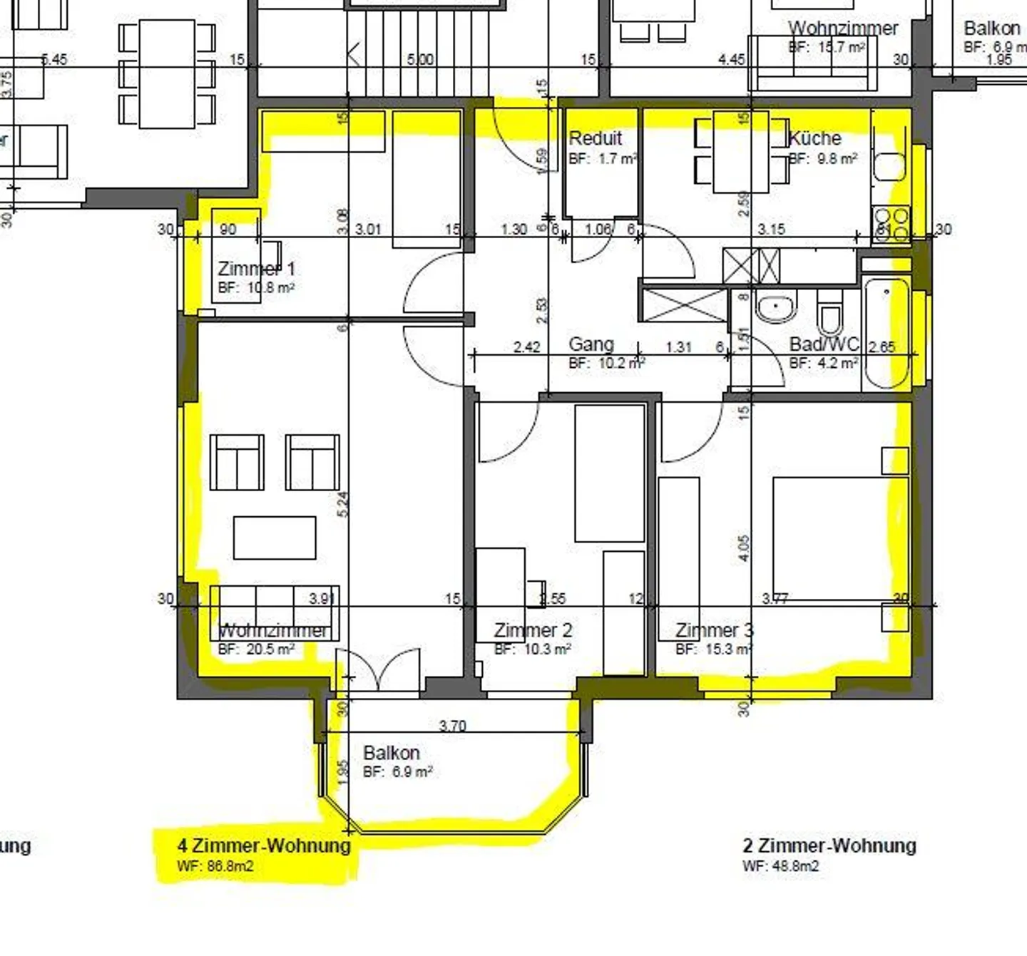 Appartement central avec vue magnifique - Photo 8 sur 8