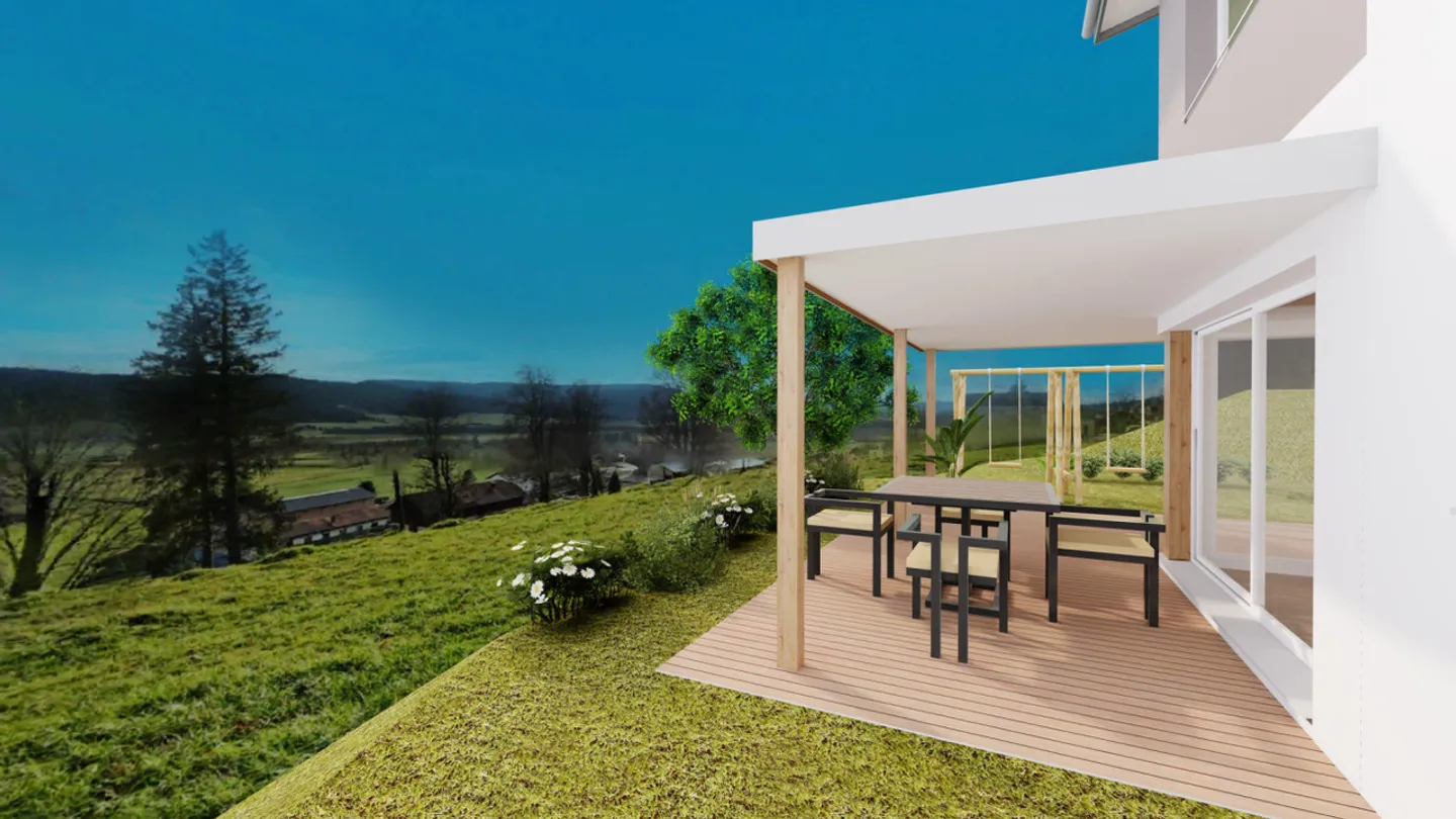 Stupenda villa individuale nuova di 5,5 locali con vista! - Foto 15 di 18