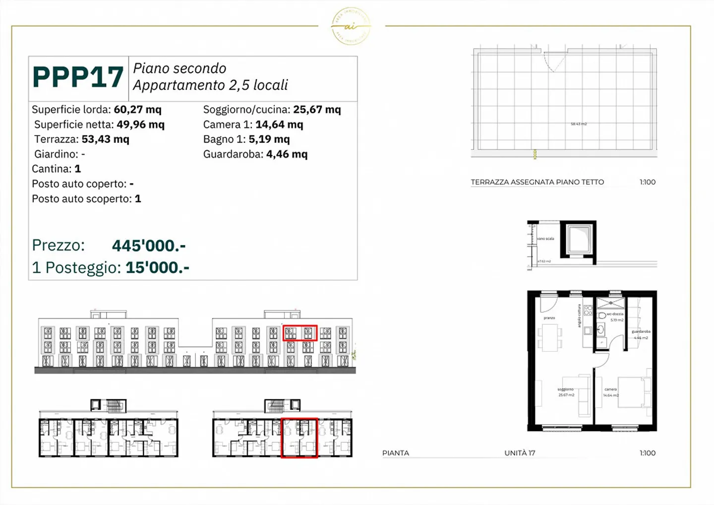 Appartamenti moderni 2.5 - Foto 13 di 13