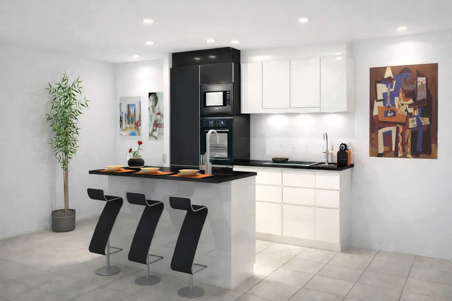 3.5-room apartment in a new development opposite the Sierre Golf Club - Photo 2 of 8