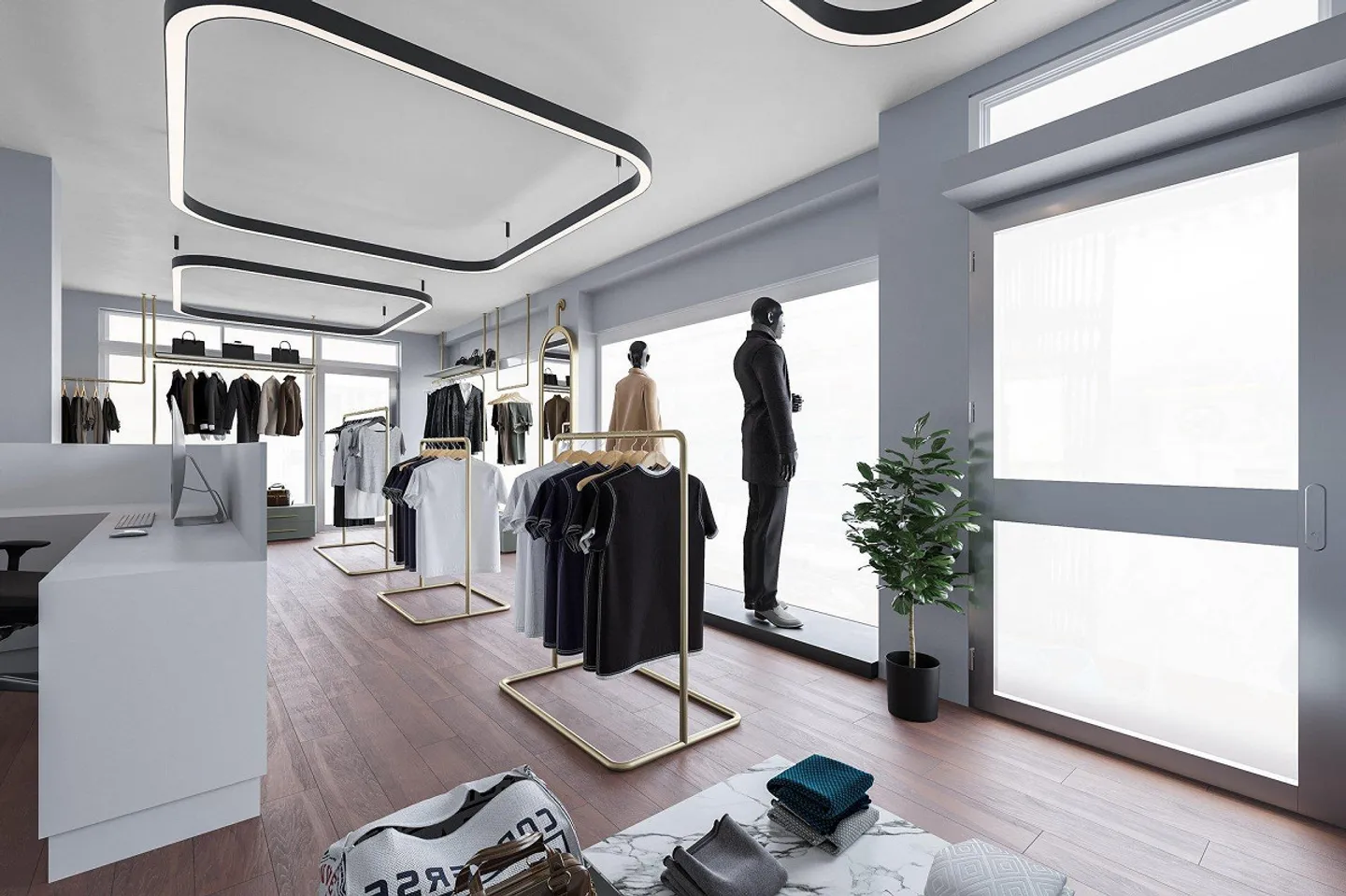 Your new shop/practice location with a view of the Reuss and the old town - Photo 2 of 7