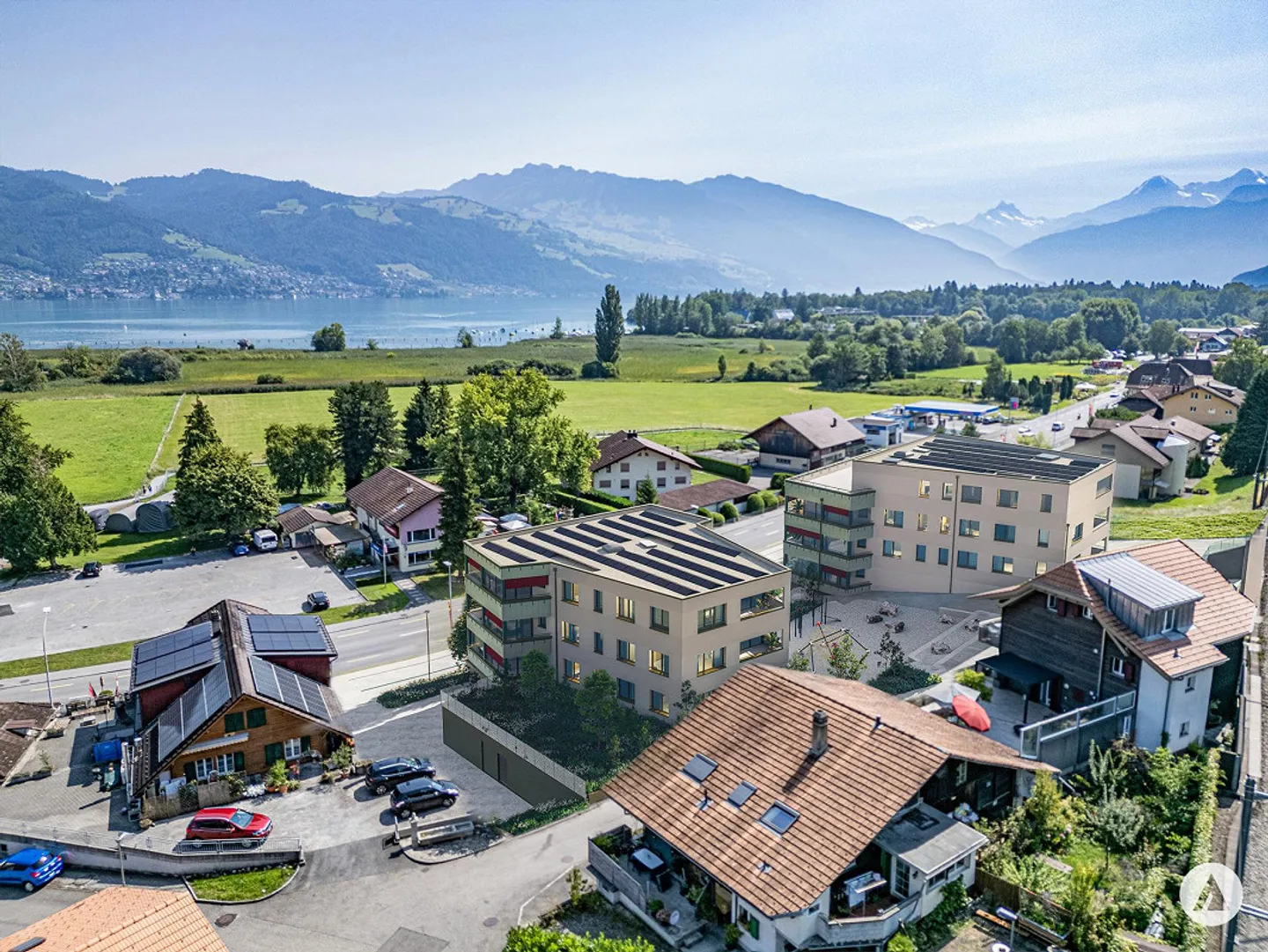 Modernes Attikawohnung in Gwatt - Foto 4 von 13