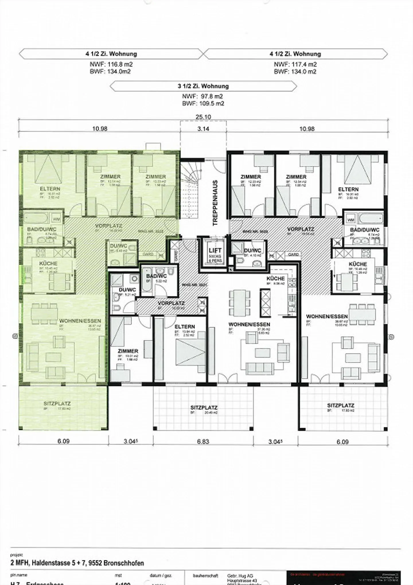 Appartement au rez-de-chaussée dans un emplacement calme - Photo 13 sur 13