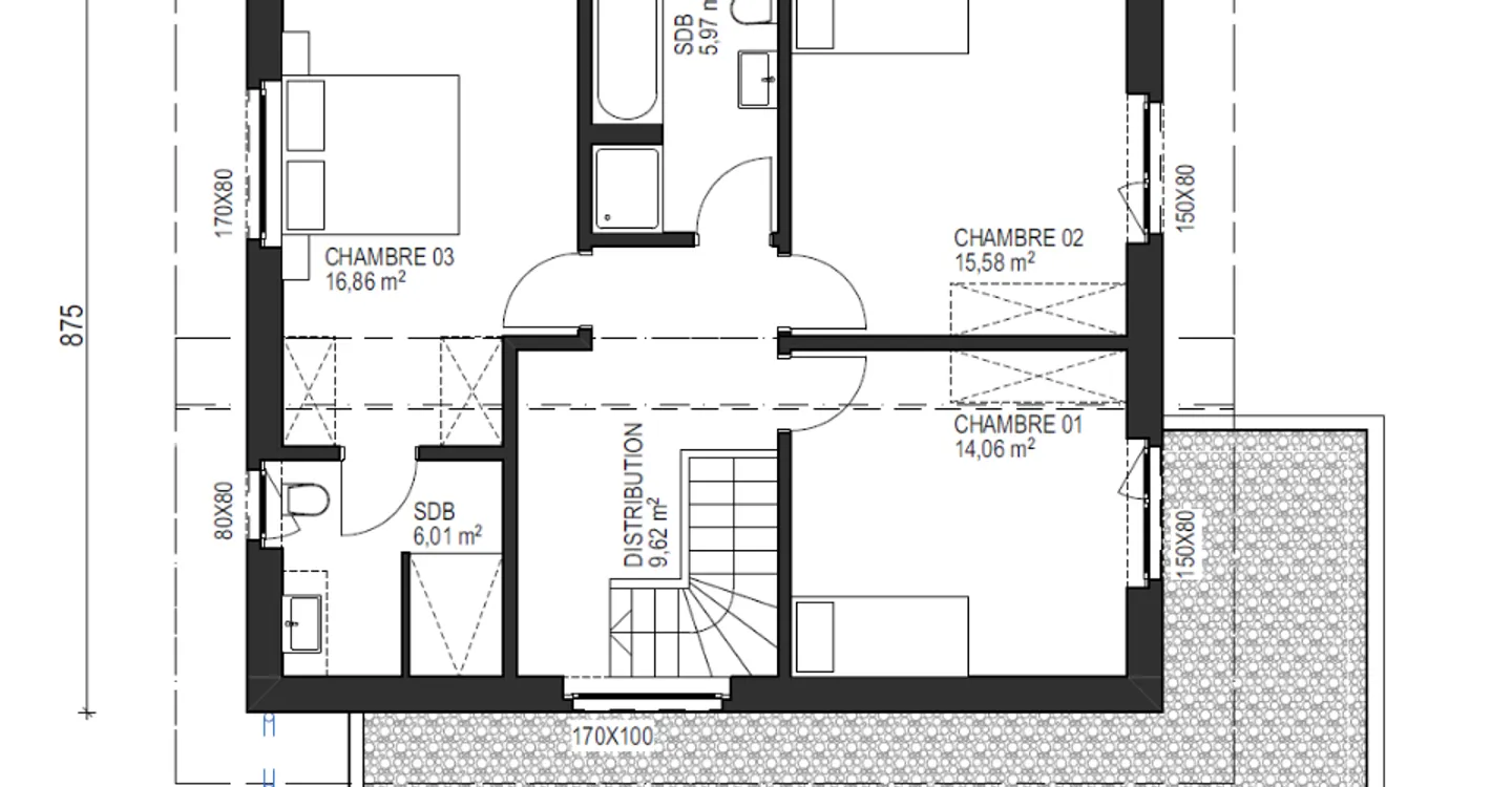 Villa architecturale à Combremont - Photo 12 sur 14