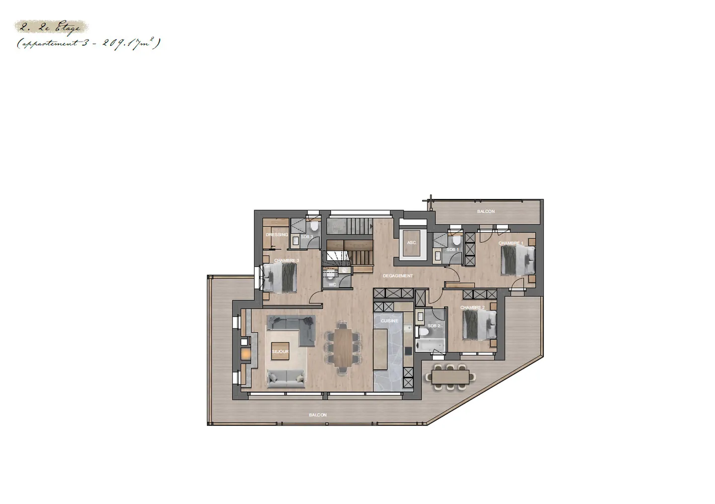 GENTIANE PIANO DUPLEX DACHBODEN - Foto 3 di 9