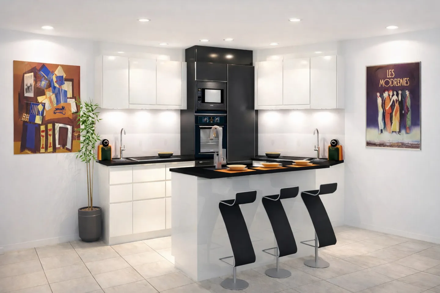 Appartamento 2.5 locali in un nuovo sviluppo di fronte al Golf Club di Sierre - Foto 2 di 7