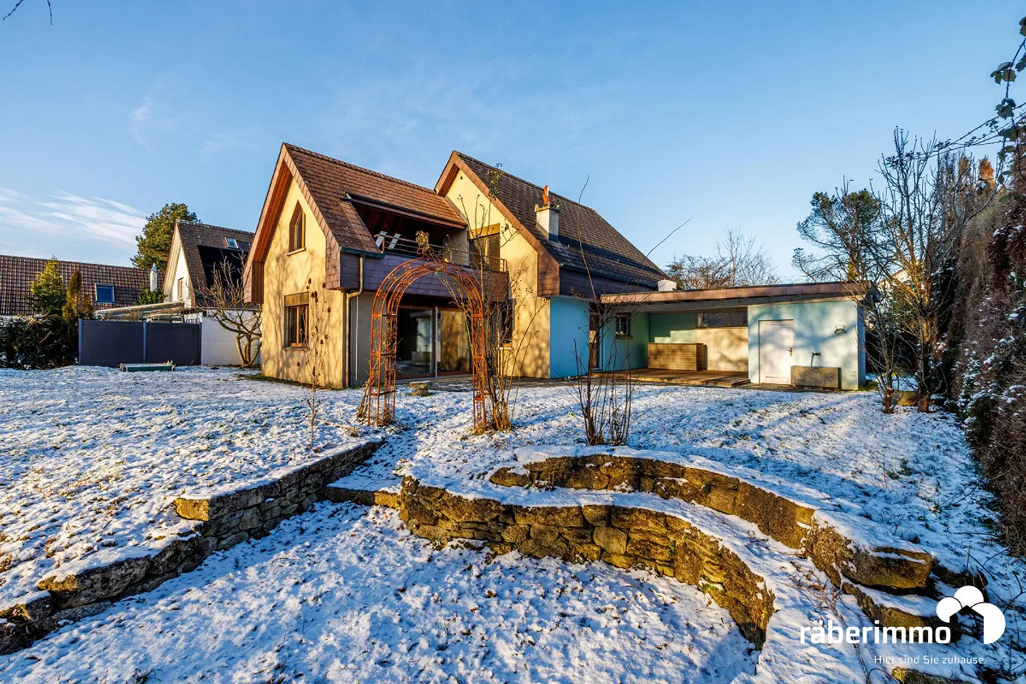 Freistehendes Einfamilienhaus an der Bünz - Foto 1 von 10