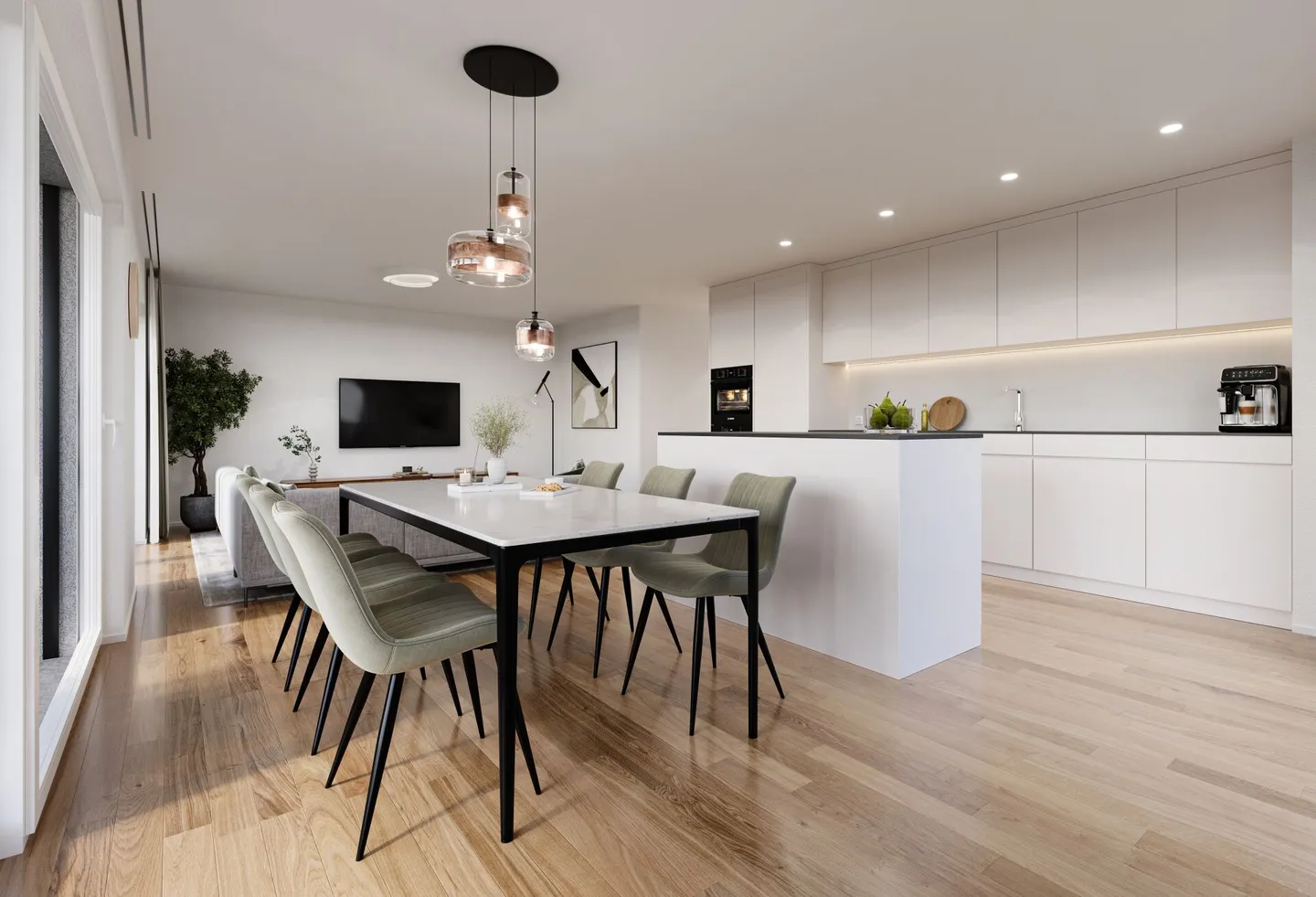 Centrale, tranquilla, moderna - appartamento nuovo di 3,5 locali con comfort di alta qualità - Foto 4 di 8