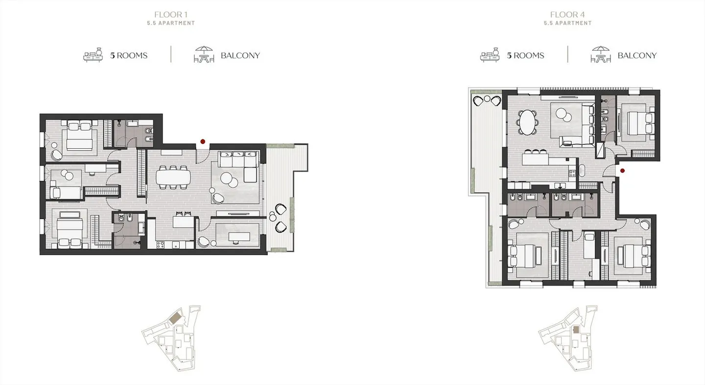 5.5 NEWLY BUILT ROOMS WITH GARDEN OR TERRACE - Photo 13 of 13
