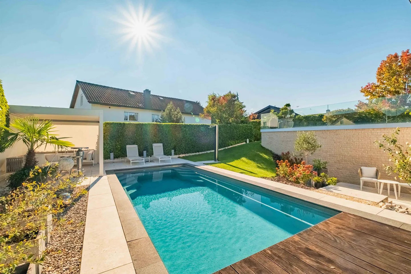 Schönes Einfamilienhaus mit Gartenoase und Pool in Steinach/SG - Foto 2 von 9