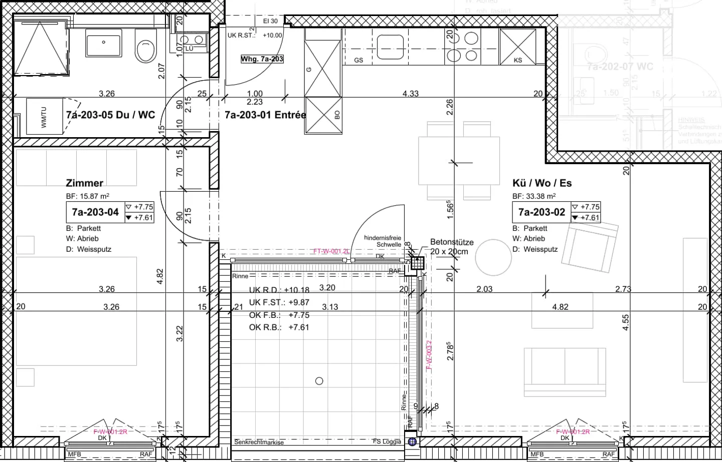 Beautiful 2.5-room apartment in the center of Malters - Photo 6 of 6