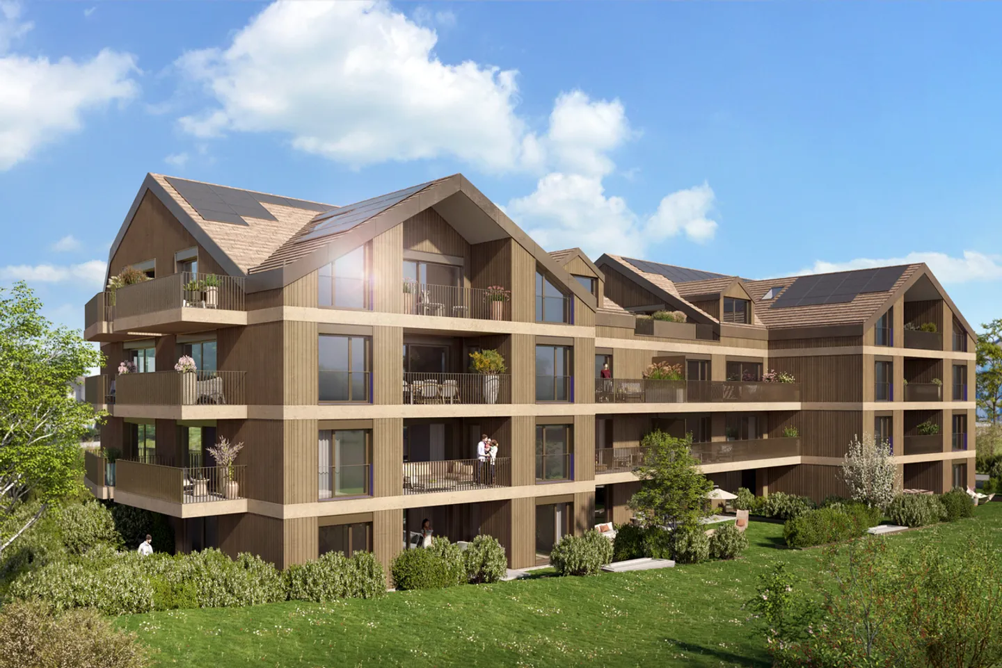 In vendita su piani appartamento 2,5 locali (61 m2 PPE) al 2° piano - Foto 1 di 11