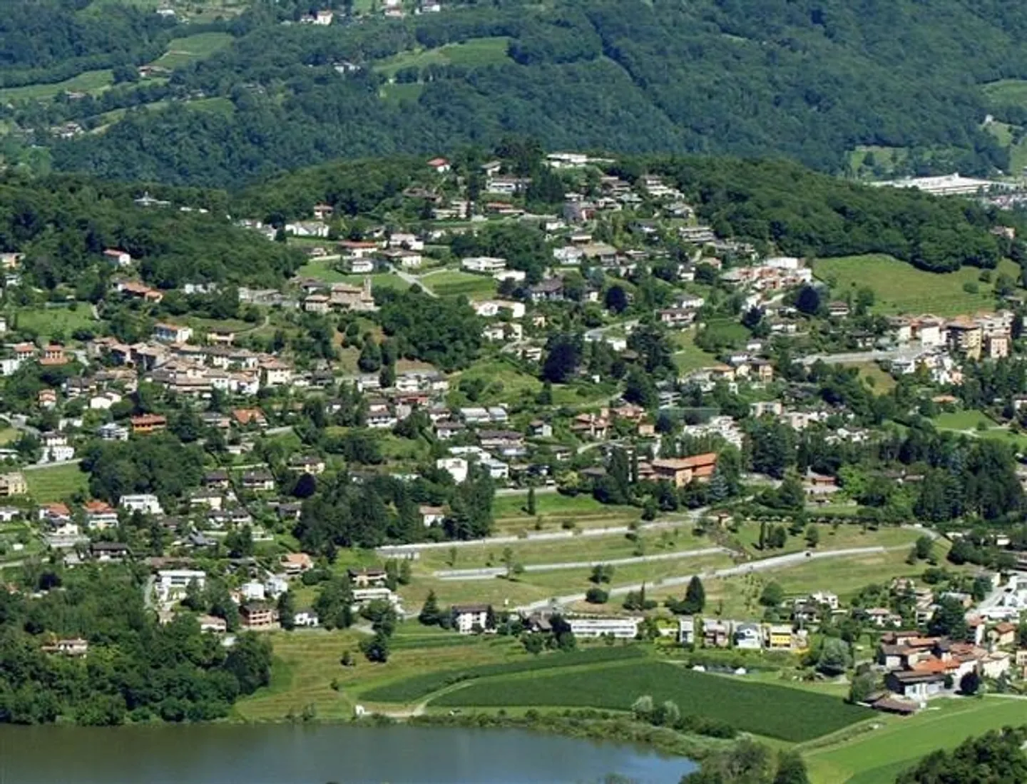 Villa avec vue sur le lac à Breganzona - Photo 1 sur 1