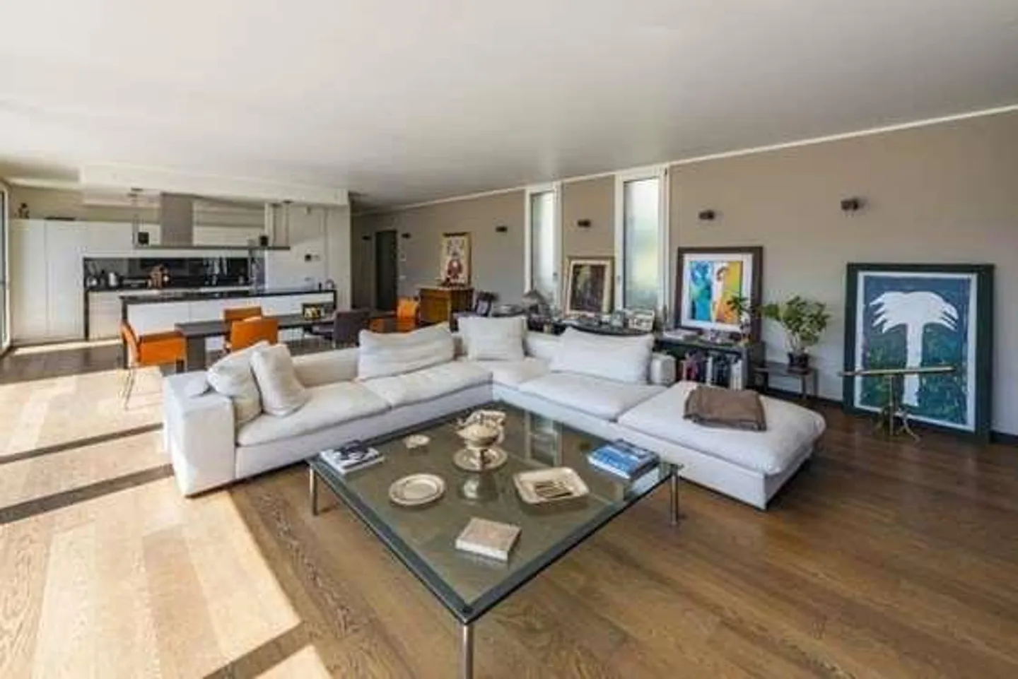 Modern penthouse with large panoramic terrace and lake view - Lugano - Photo 8 of 13